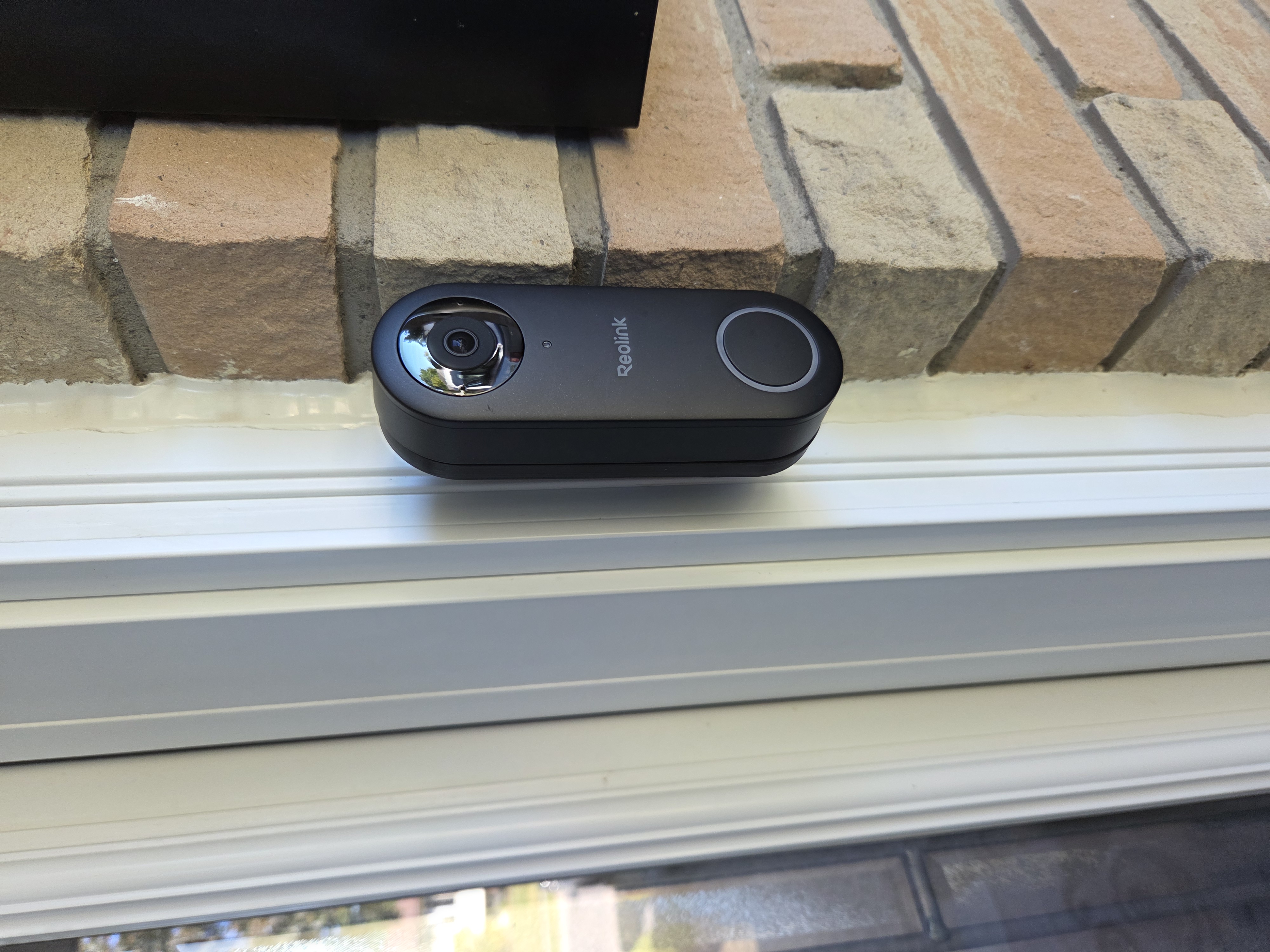 Extended and offset mount for ReoLink Video Doorbell WiFi/POE