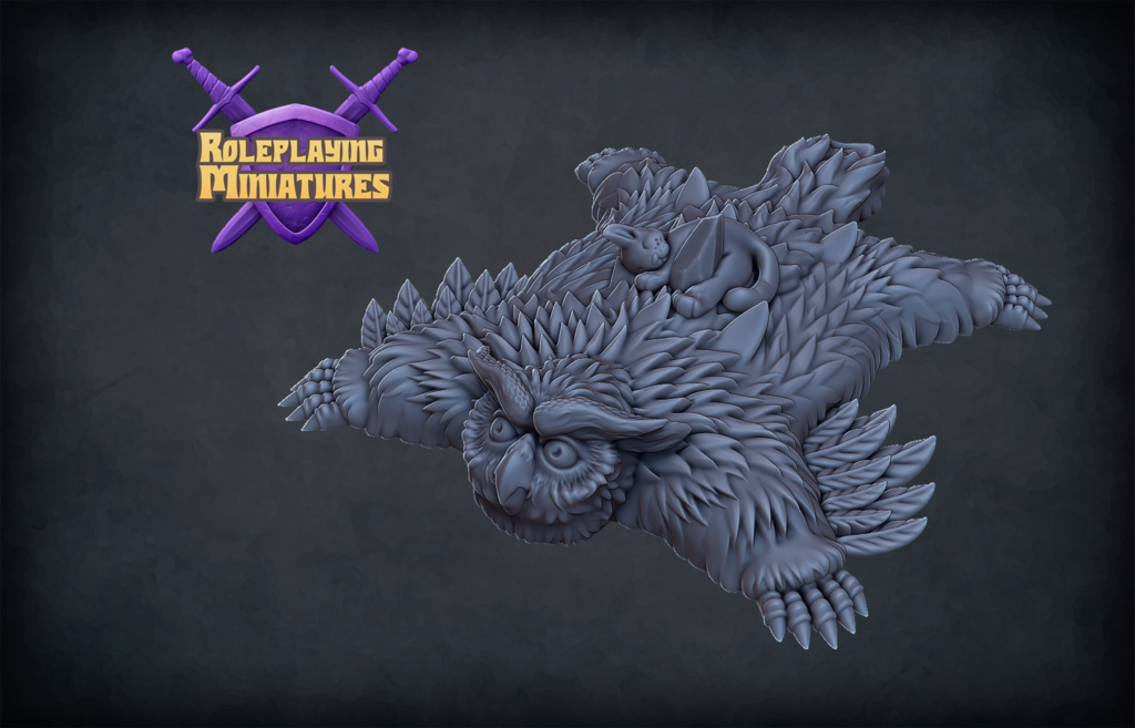 RPM Patreon "Owlbear skin rug"