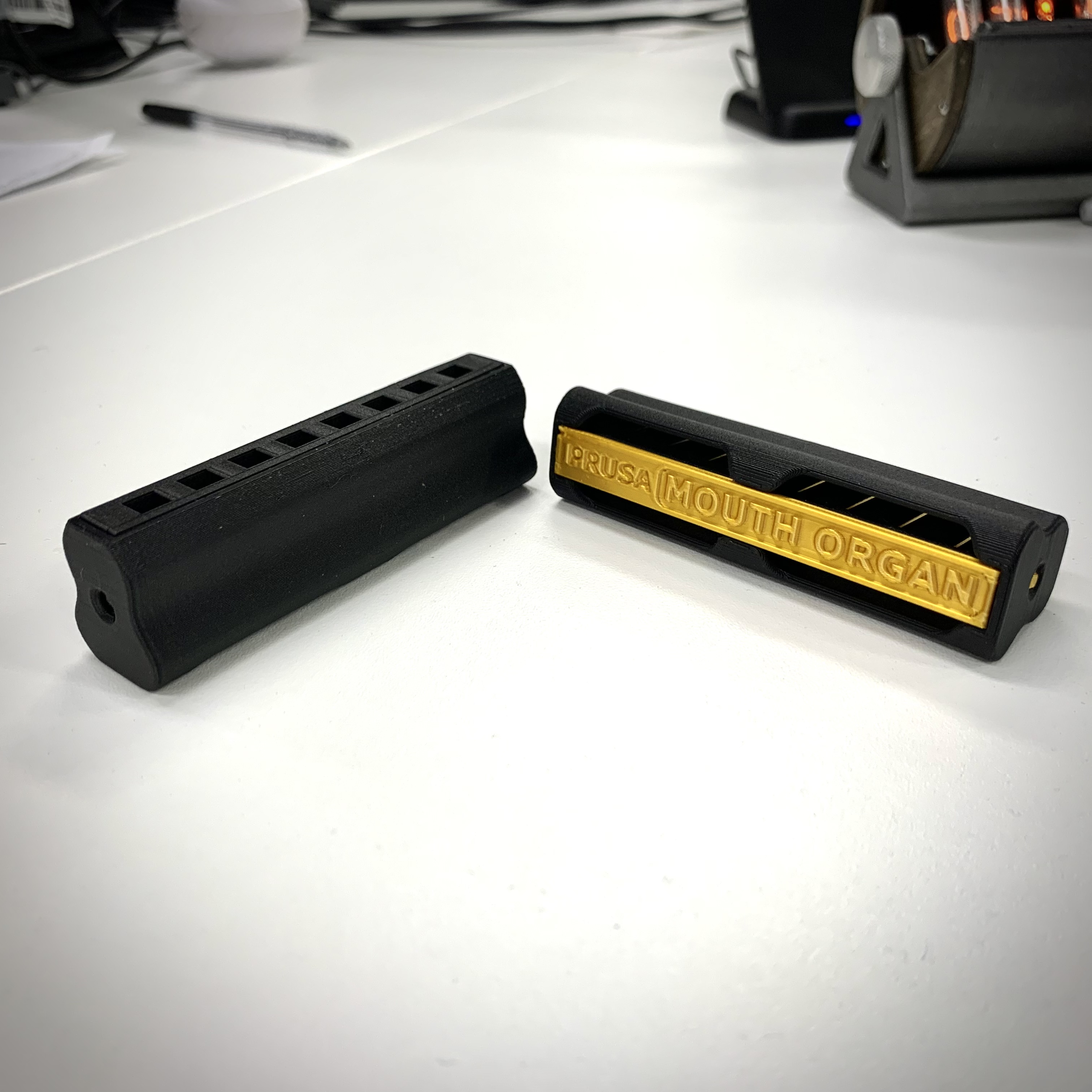 The Prusa Mouth Organ - A printable harmonica w/ Carry Case