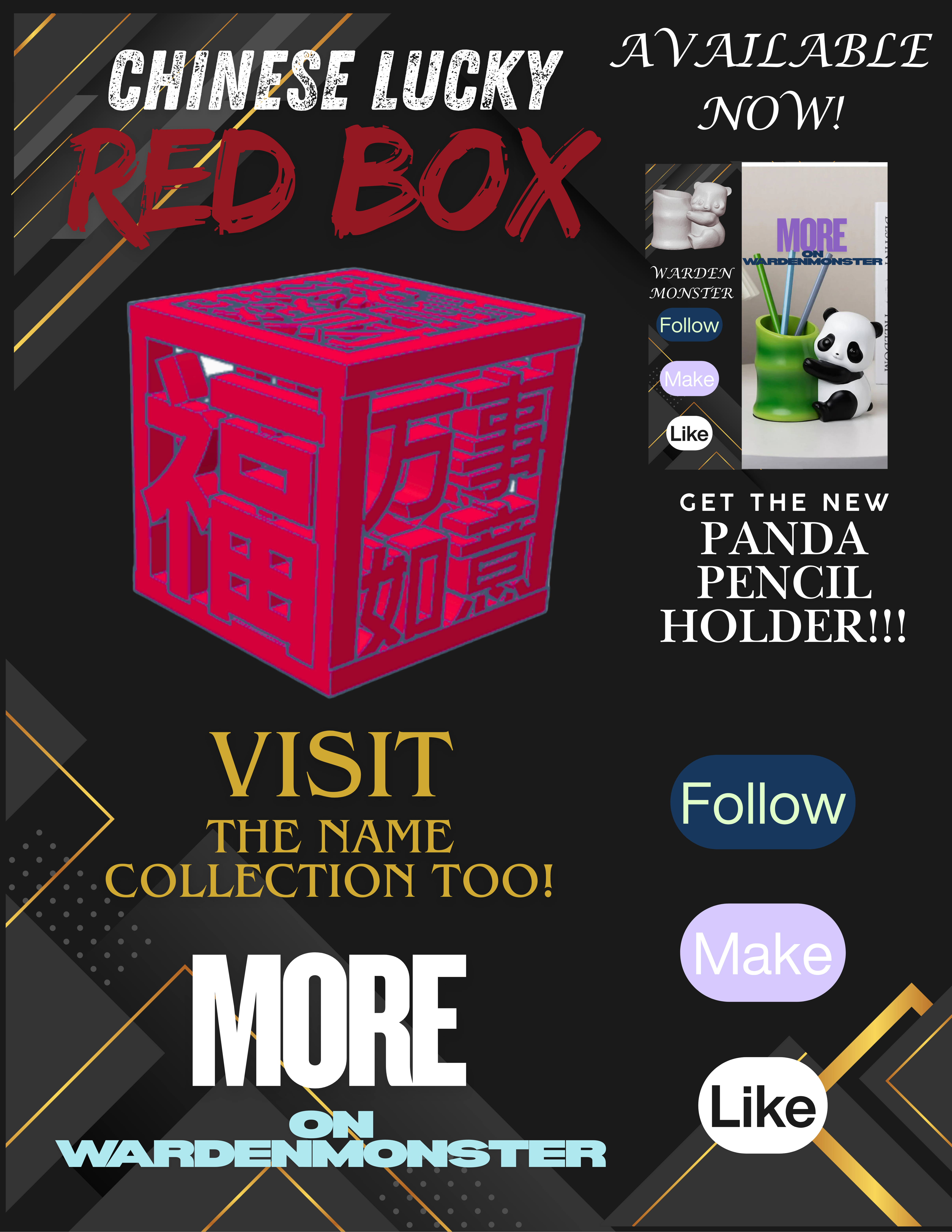 Chinese Red Box