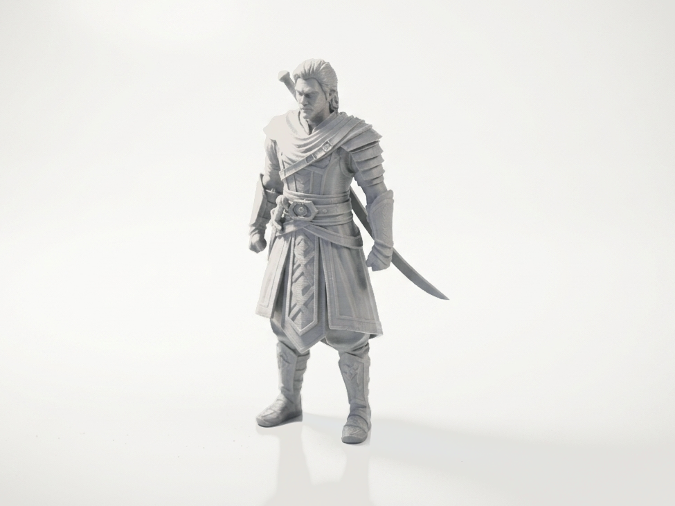 Prince of Persia Warrior Figurine Gaming 3D Printable