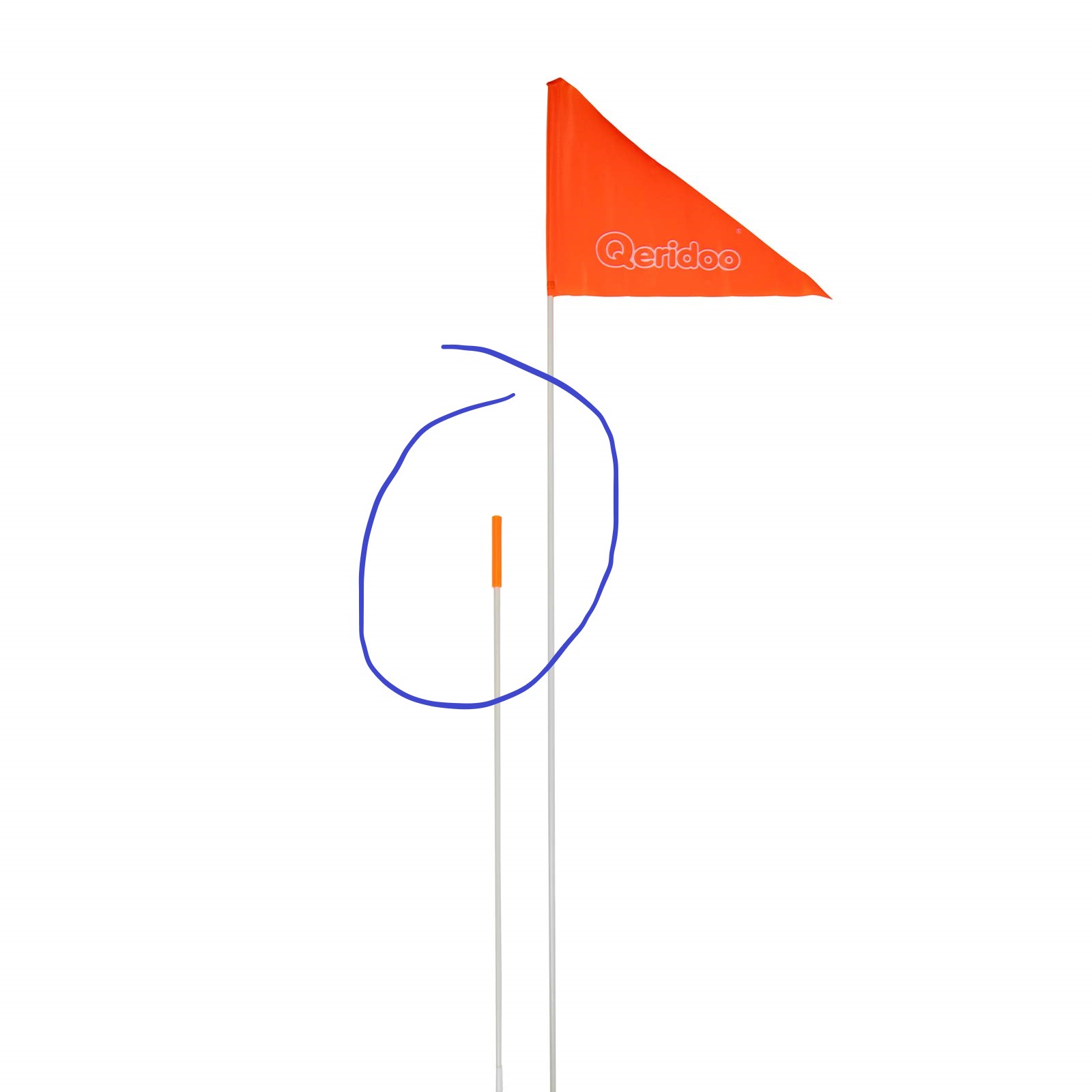 Qeridoo Safety flag pole coupler