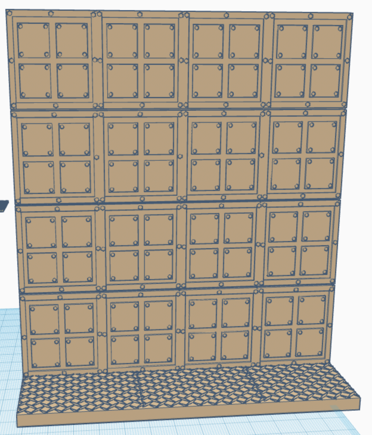 Armoured Wargames Wall Section 4