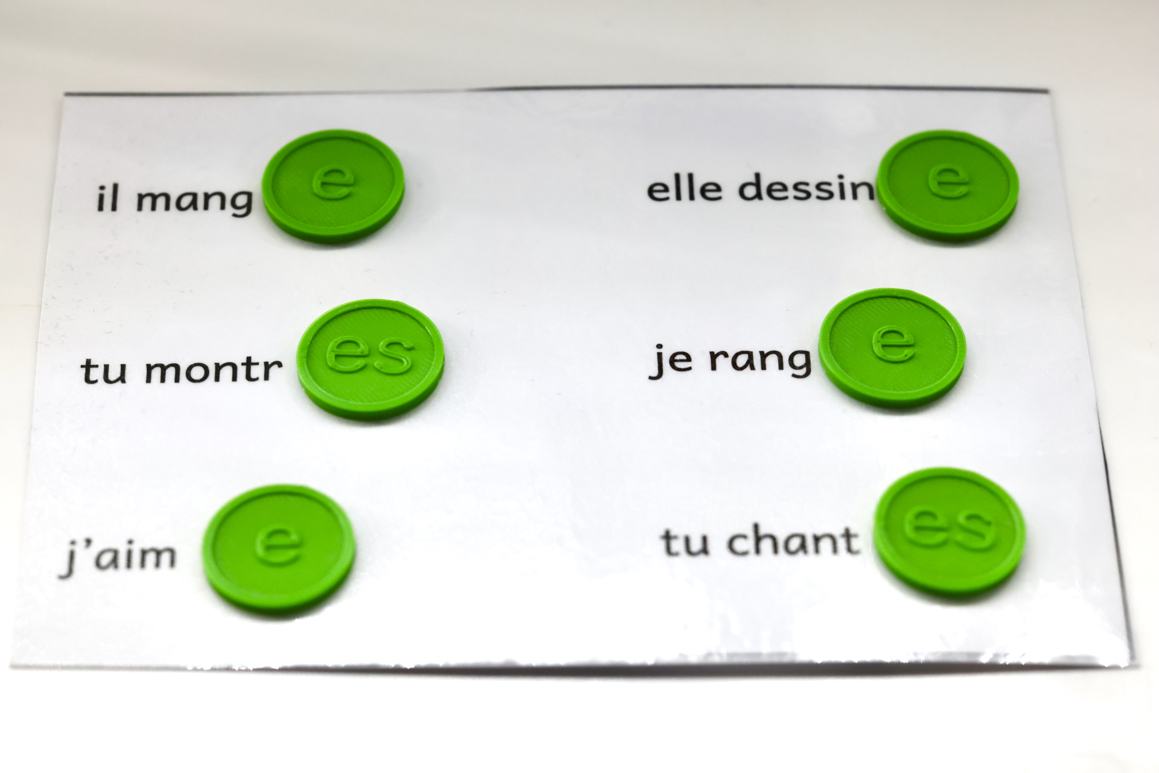 French Verb Ending Coins – Educational Set for Cycle 3 (“Salut, c’est magique!”)
