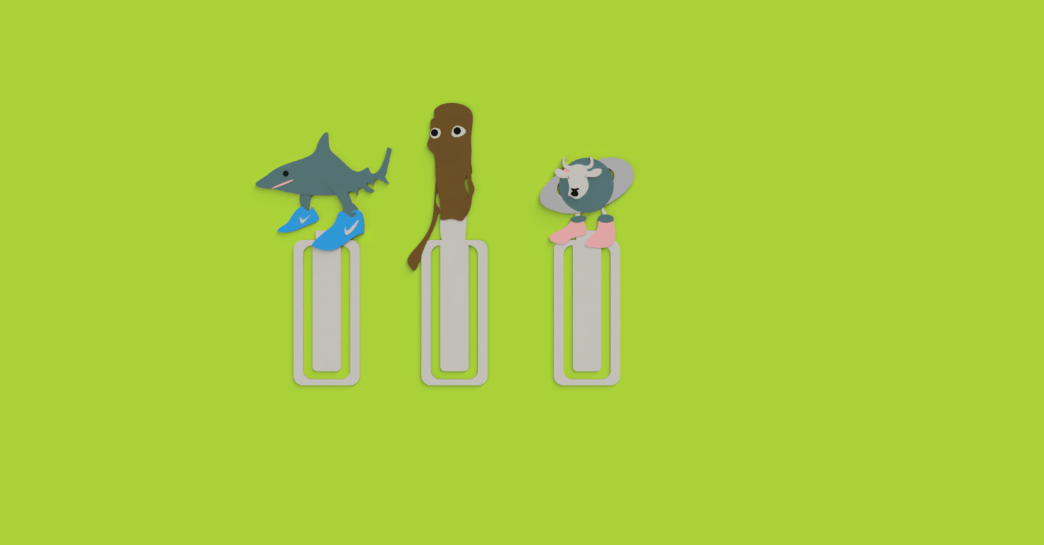 Italian Brainrot Bookmarks, designing the top comment everyday