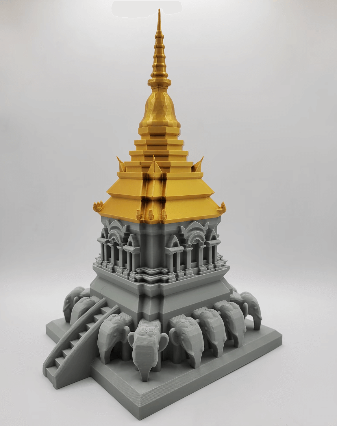 Wat Chiang Man (Elephant Chedi) - Chiang Mai, Thailand