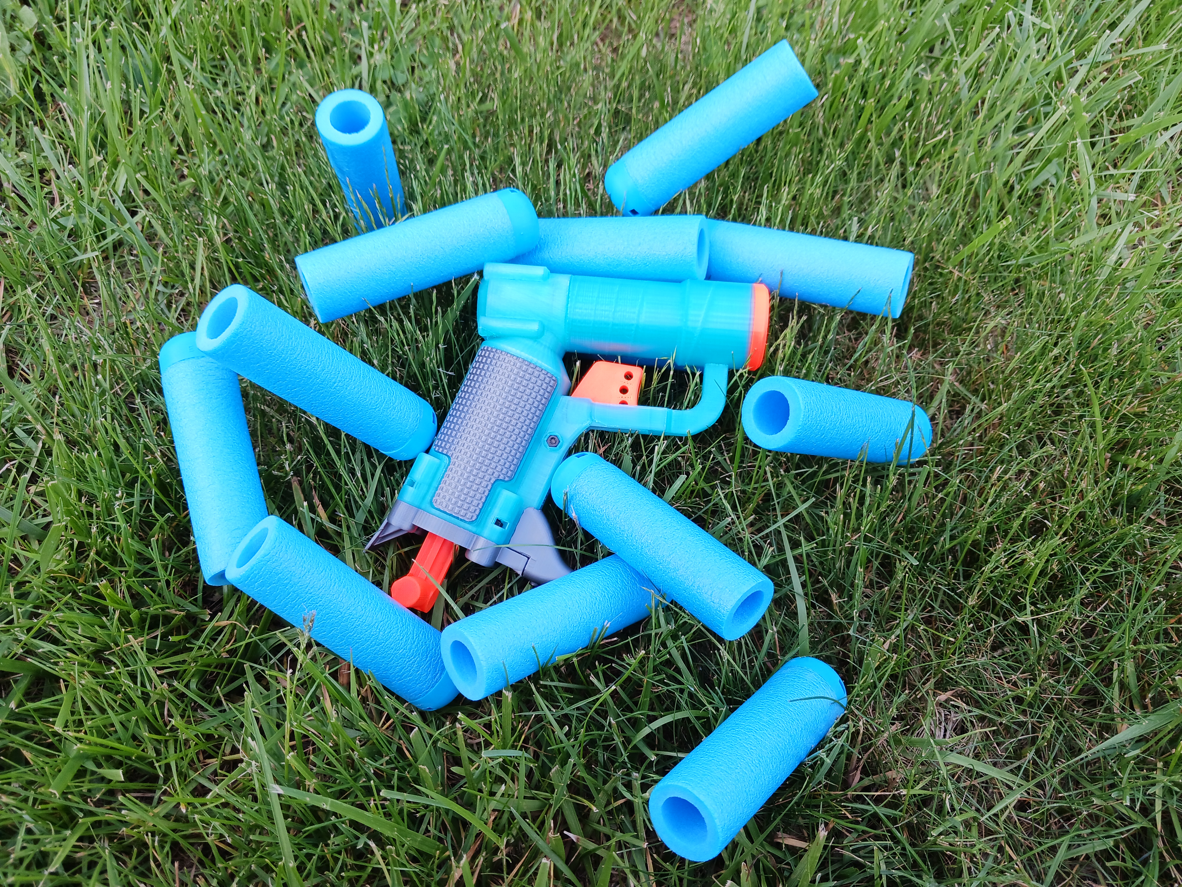 The Defibrillator, a Mega XL Nerf Jolt
