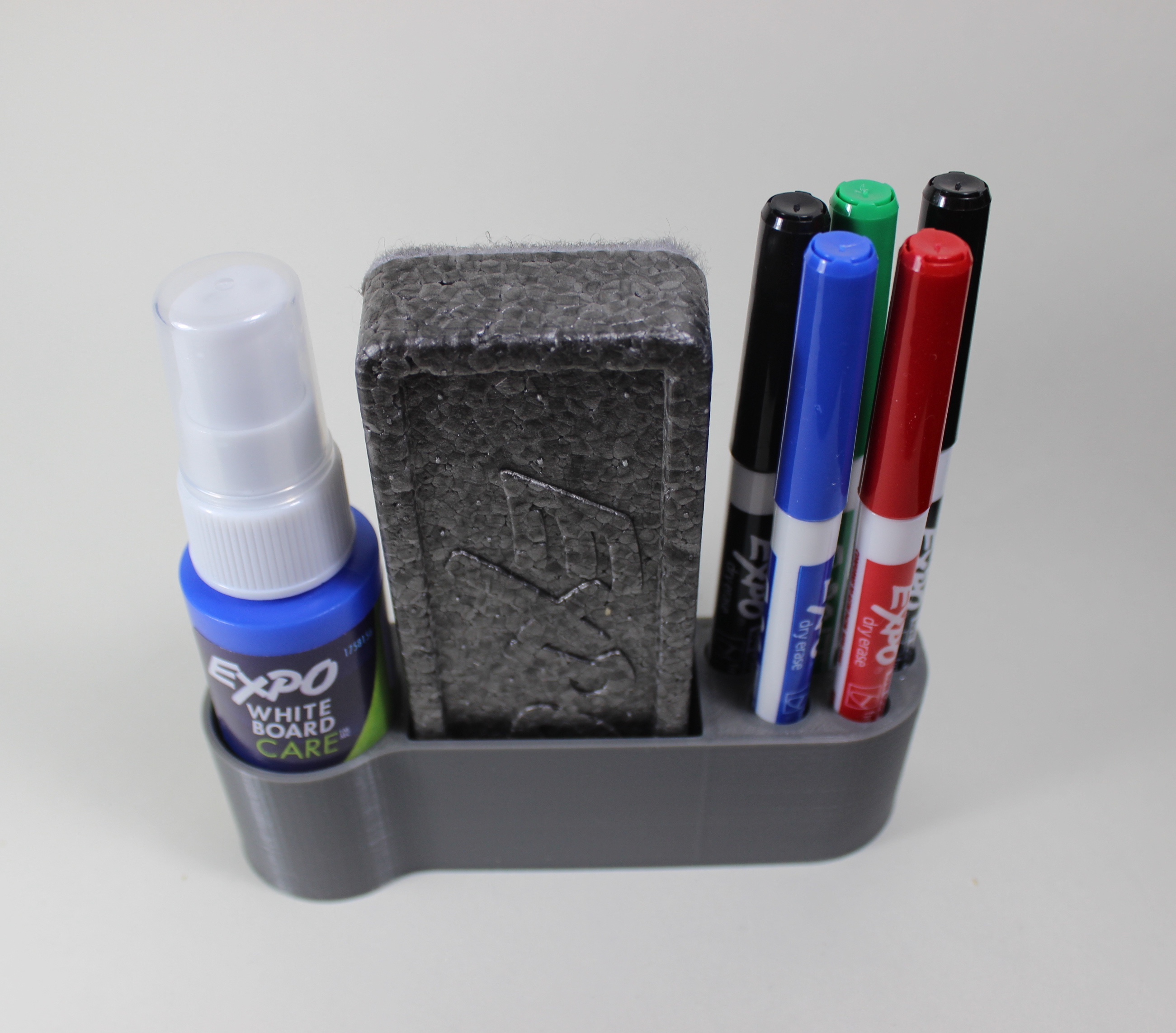 Fine Expo Marker, Eraser, and Spray Holder/Wall Mount