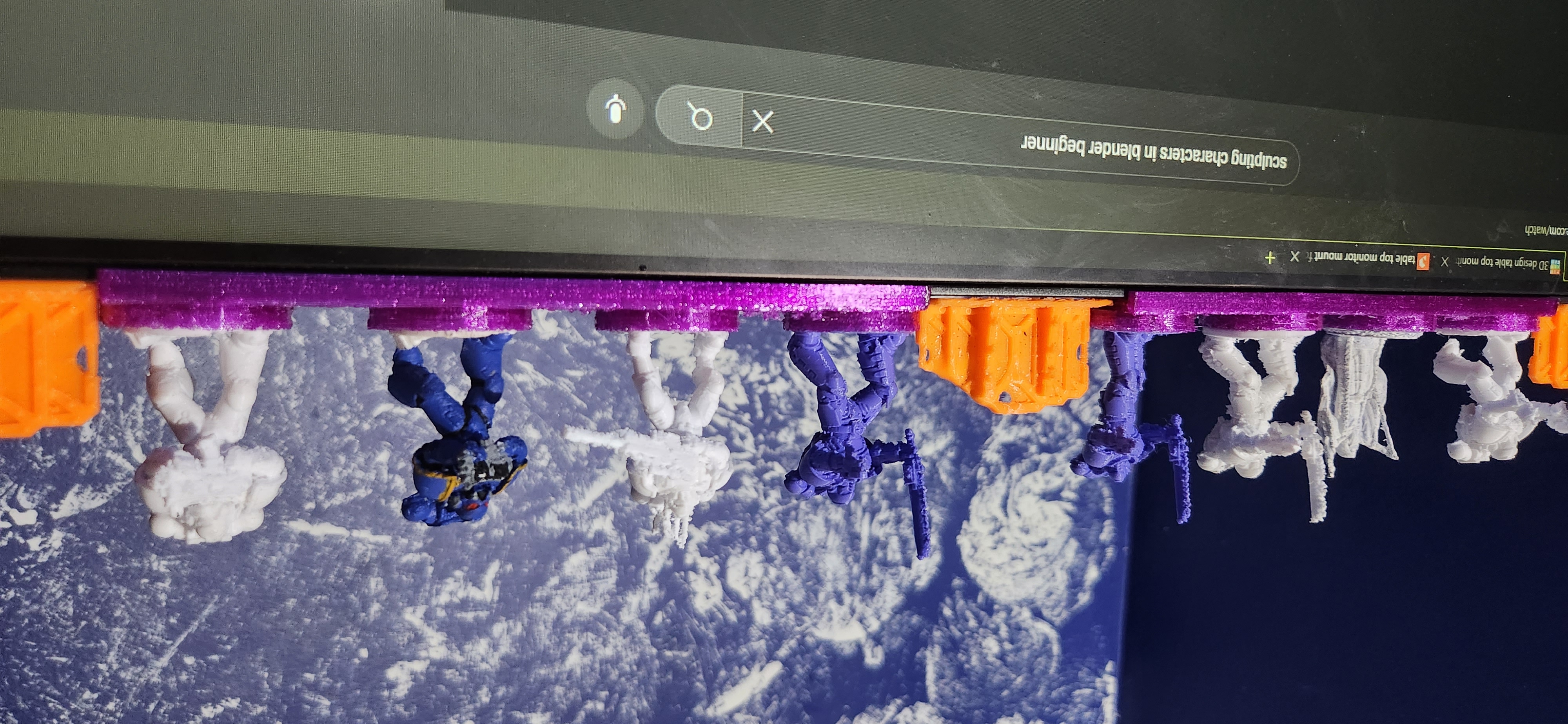 table top monitor mount