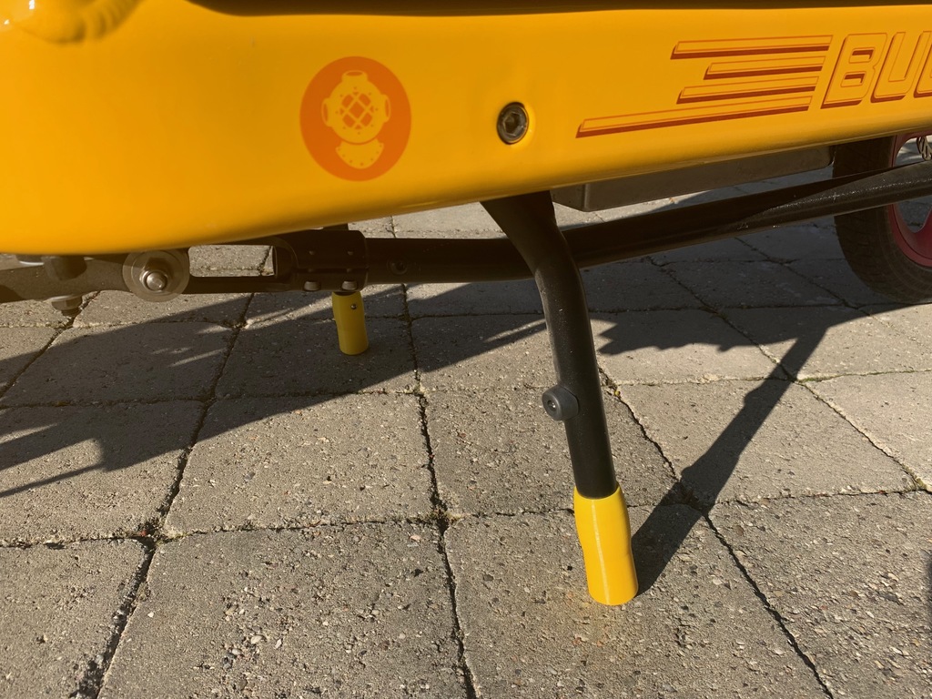 Bullitt kickstand feet, extra long for front suspension fork