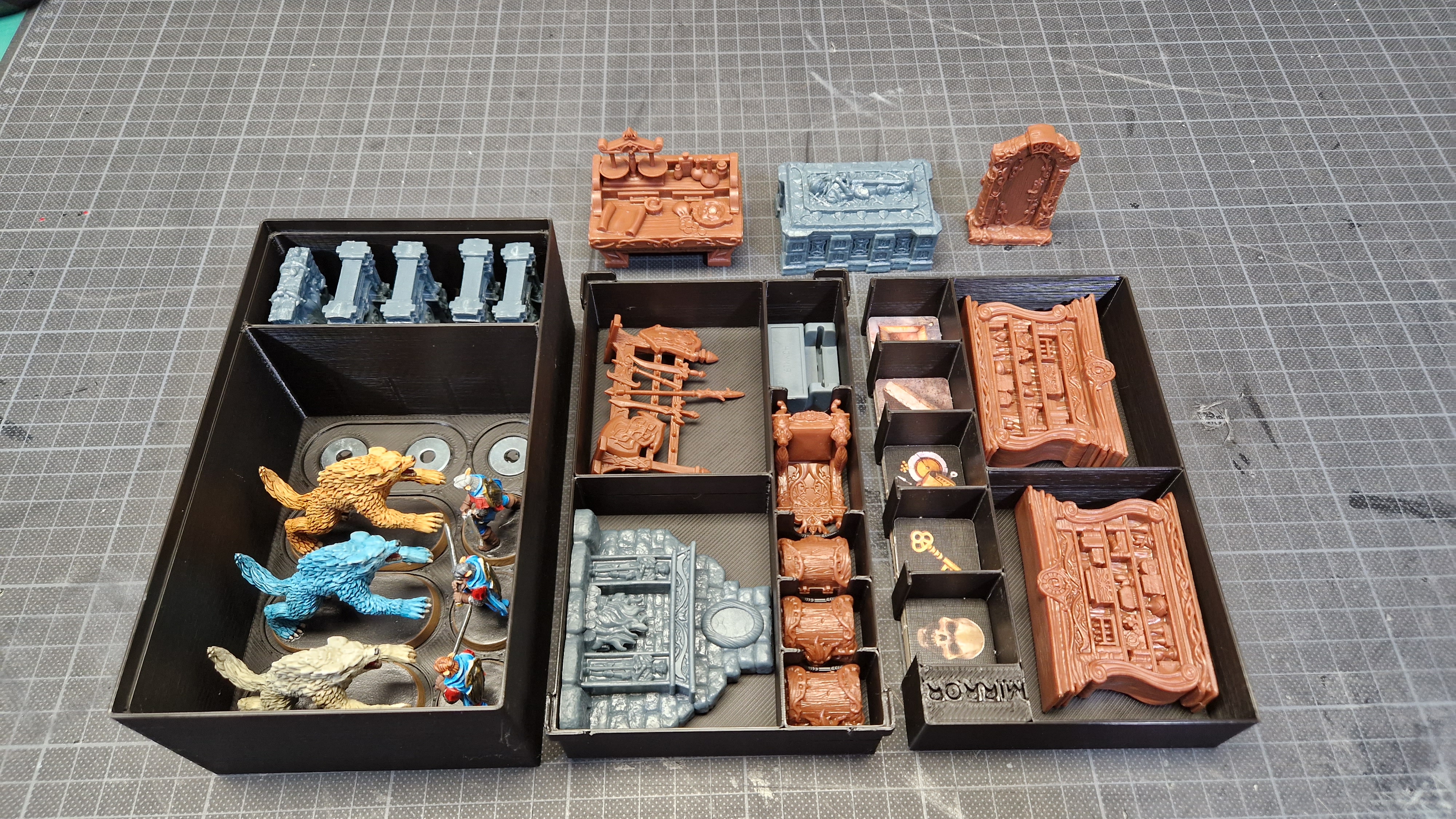 HeroQuest 2021 - Mage of the Mirror box inserts