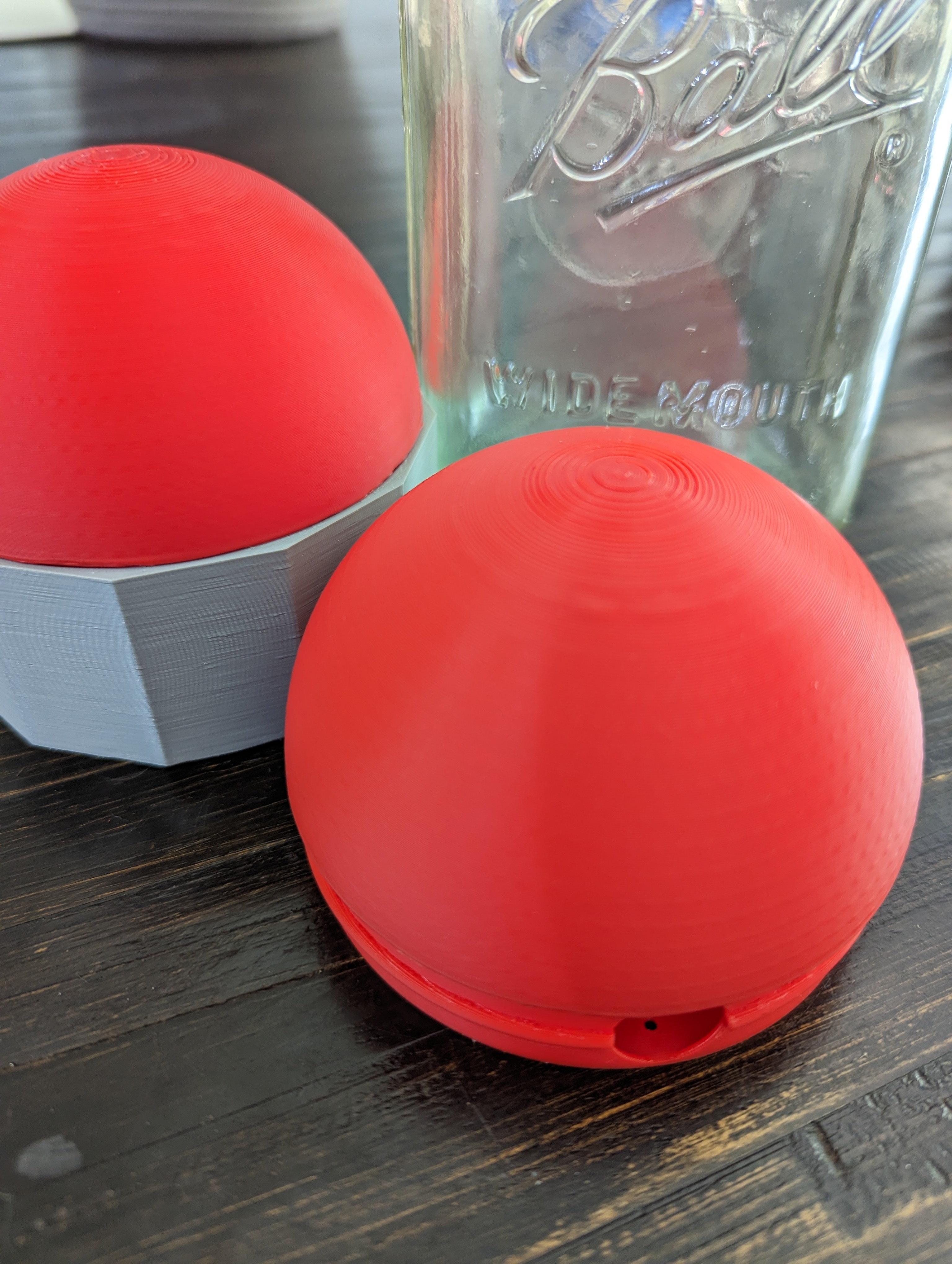 (Parametric) Mason Jar Desiccant Lid