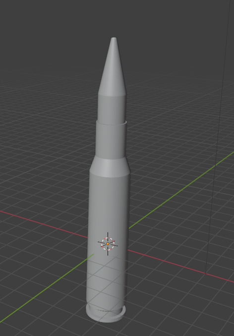 50 cal. bullet with more accurate dimensions then my previous model.