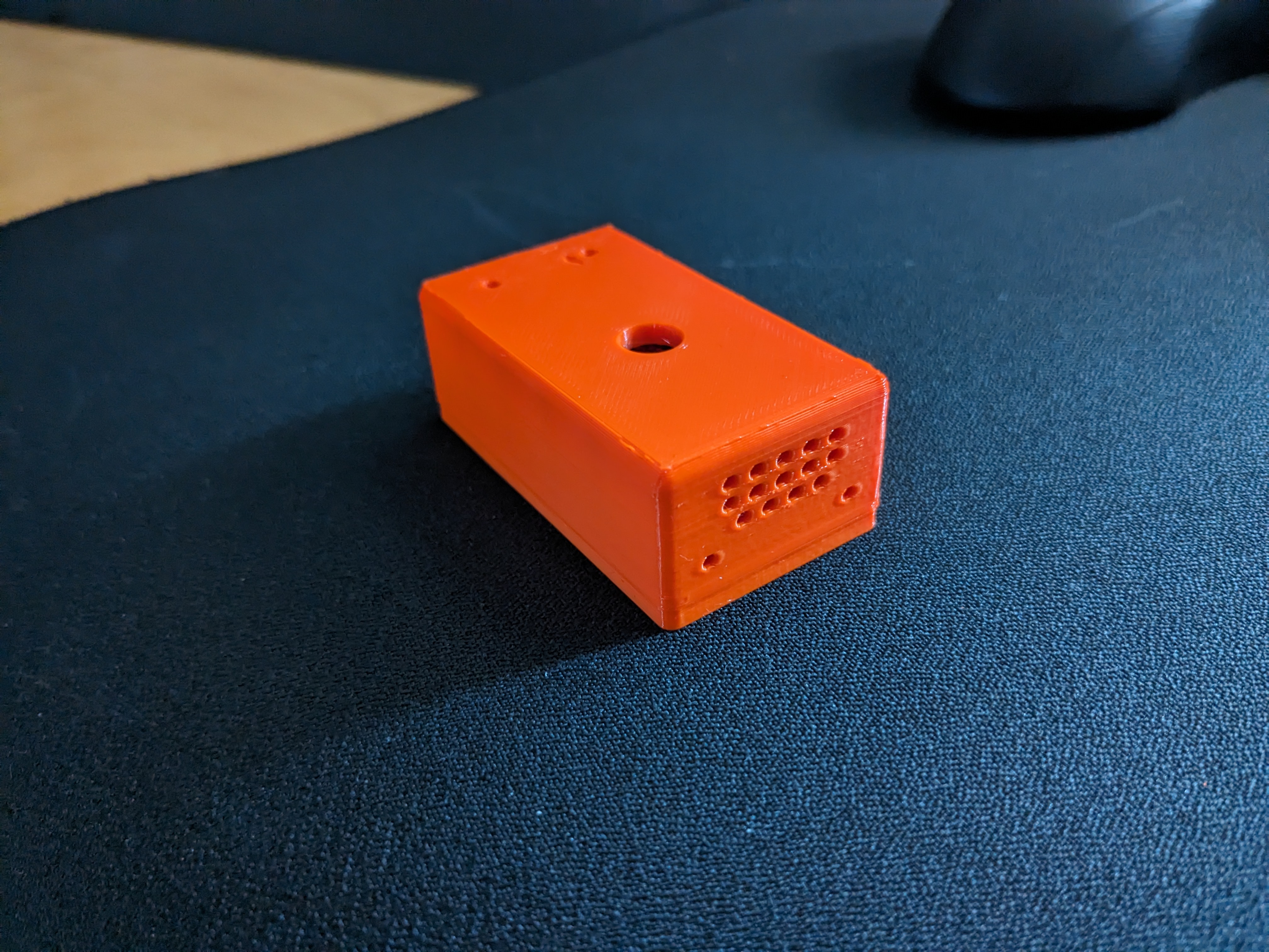 General purpose ESP32-WROVER Web Cam module Mount - mod with ventilation holes and gopro mount