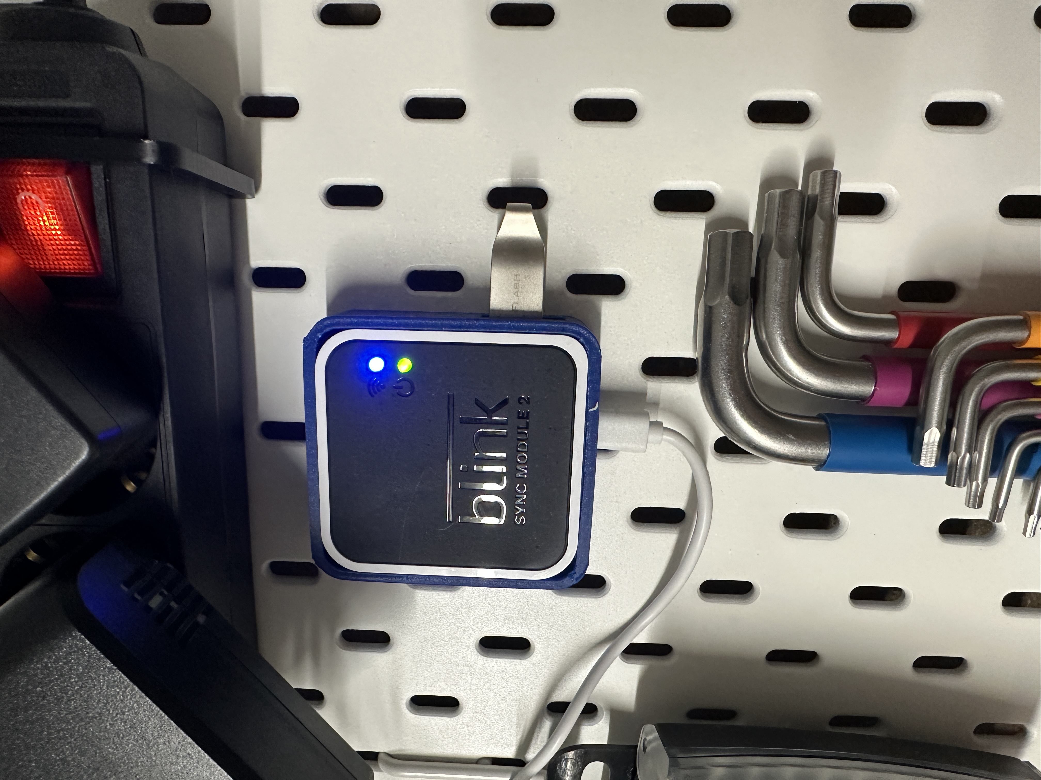 IKEA Skadis - Blink Sync Module 2 Halterung
