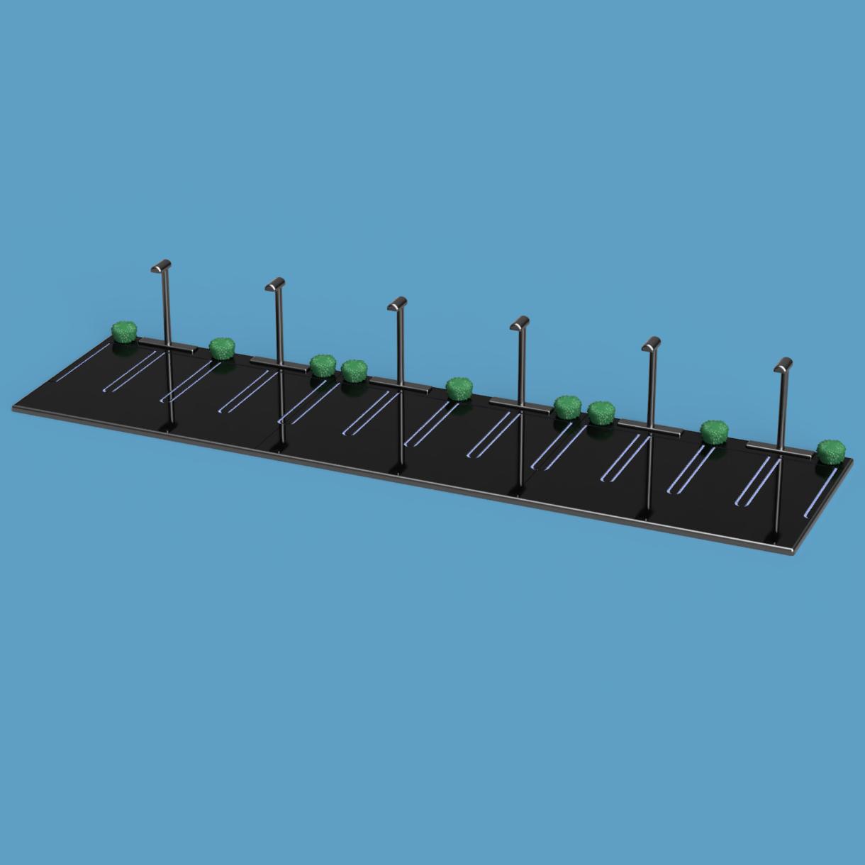 1/64 Modular Parking Lot Display