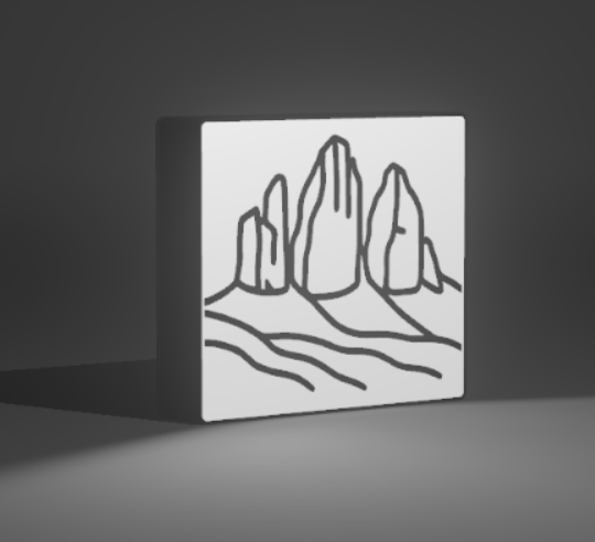 LightBox Tre Cime di Lavaredo
