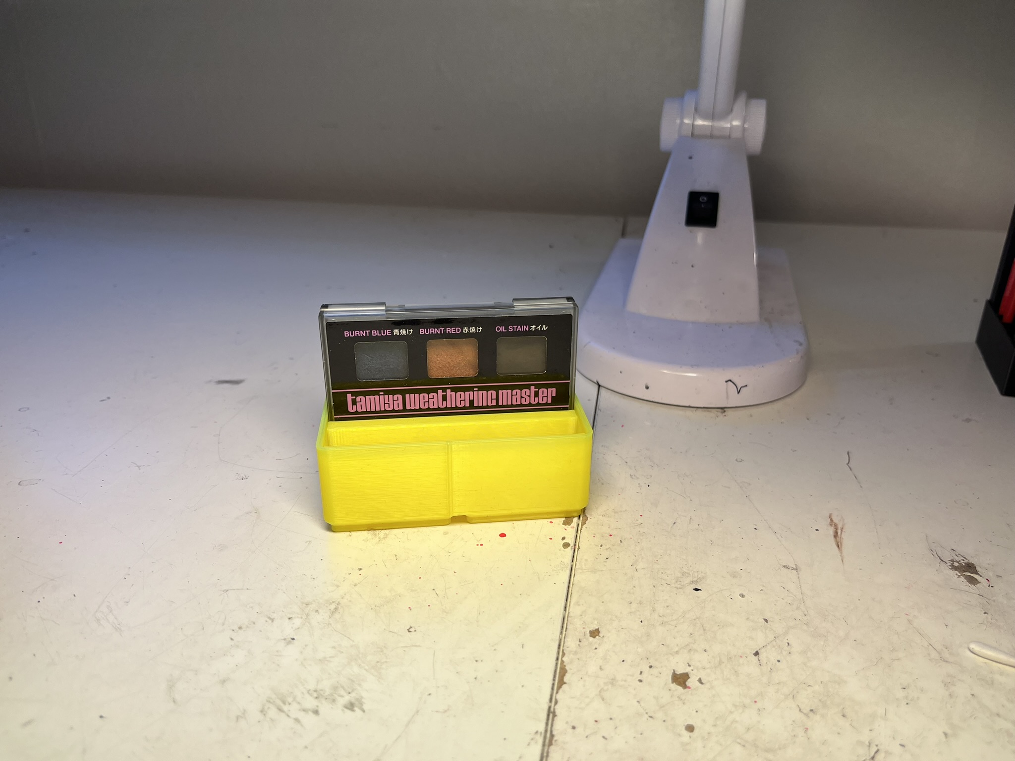 Tamiya Weathering Master stand for gridfinity