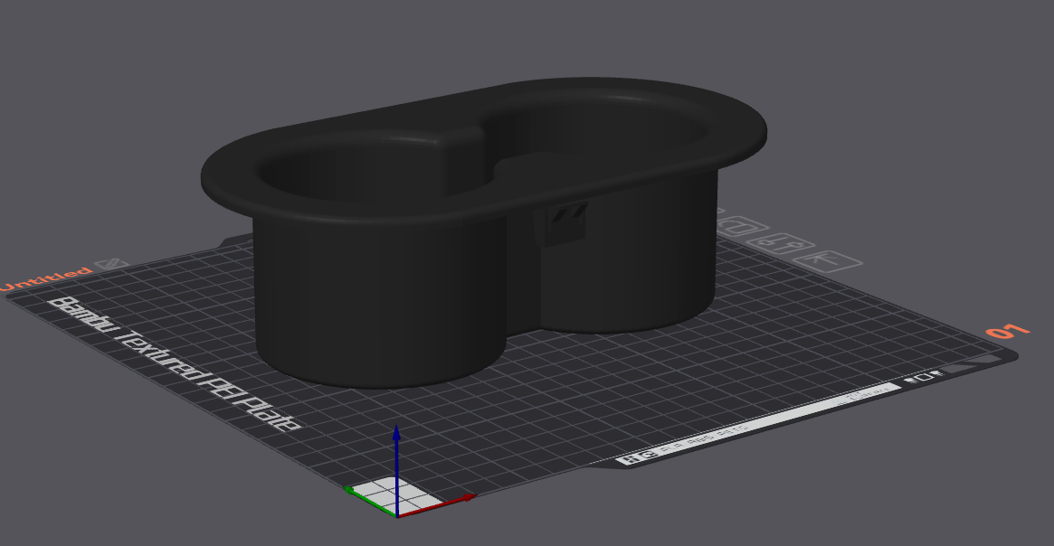 Ram Rear Seat Cup Holder