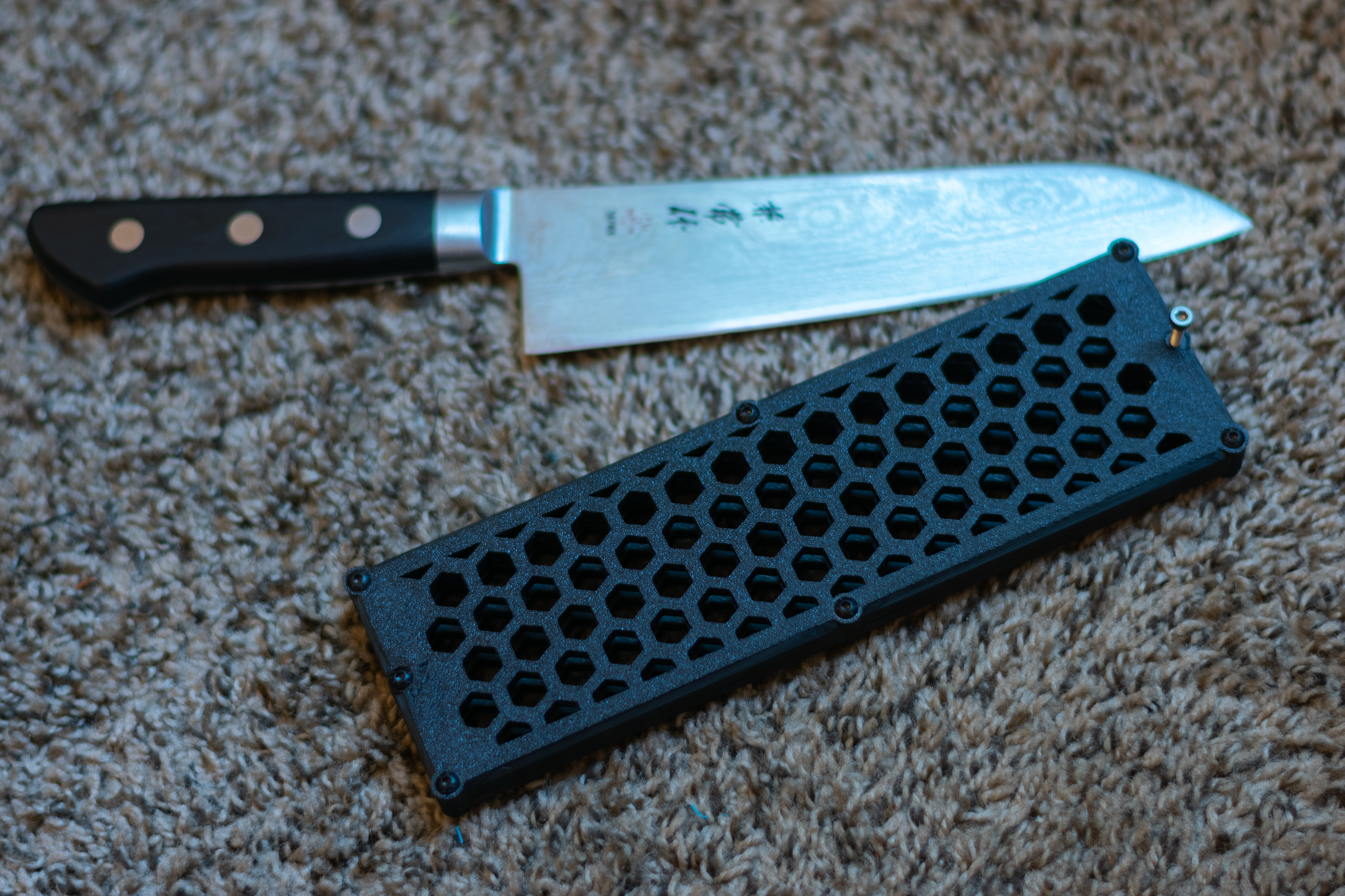 Santoku Knife Sheath (7in / 178mm blade or slightly larger)
