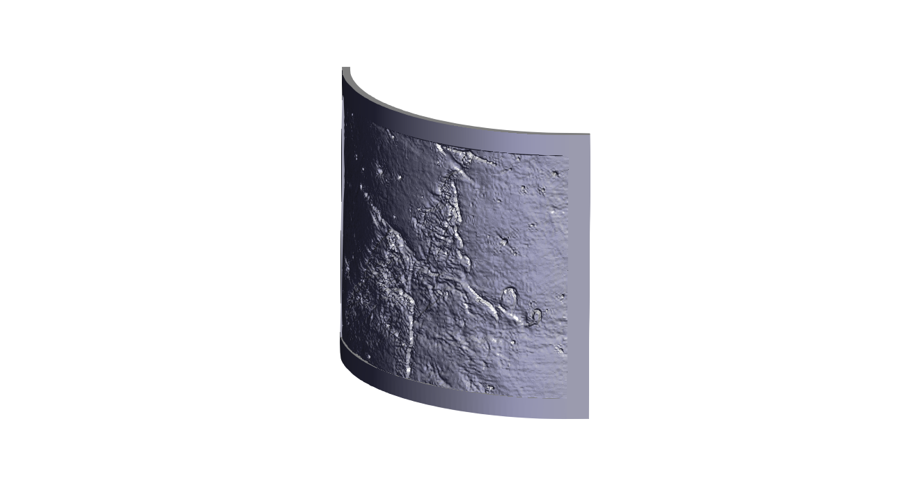 Carina Nebula Lithophane.