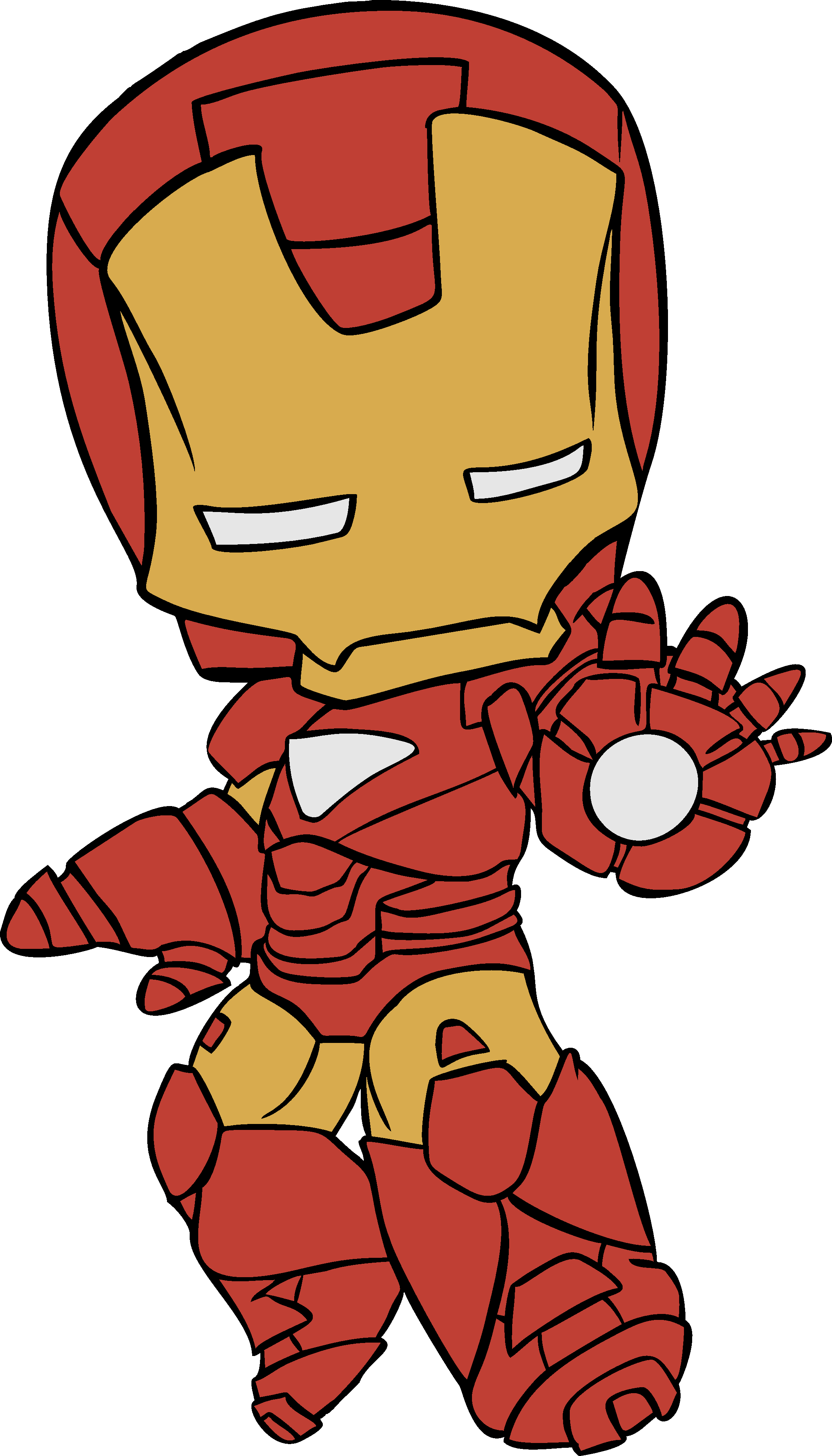 HueForge flying Iron Man