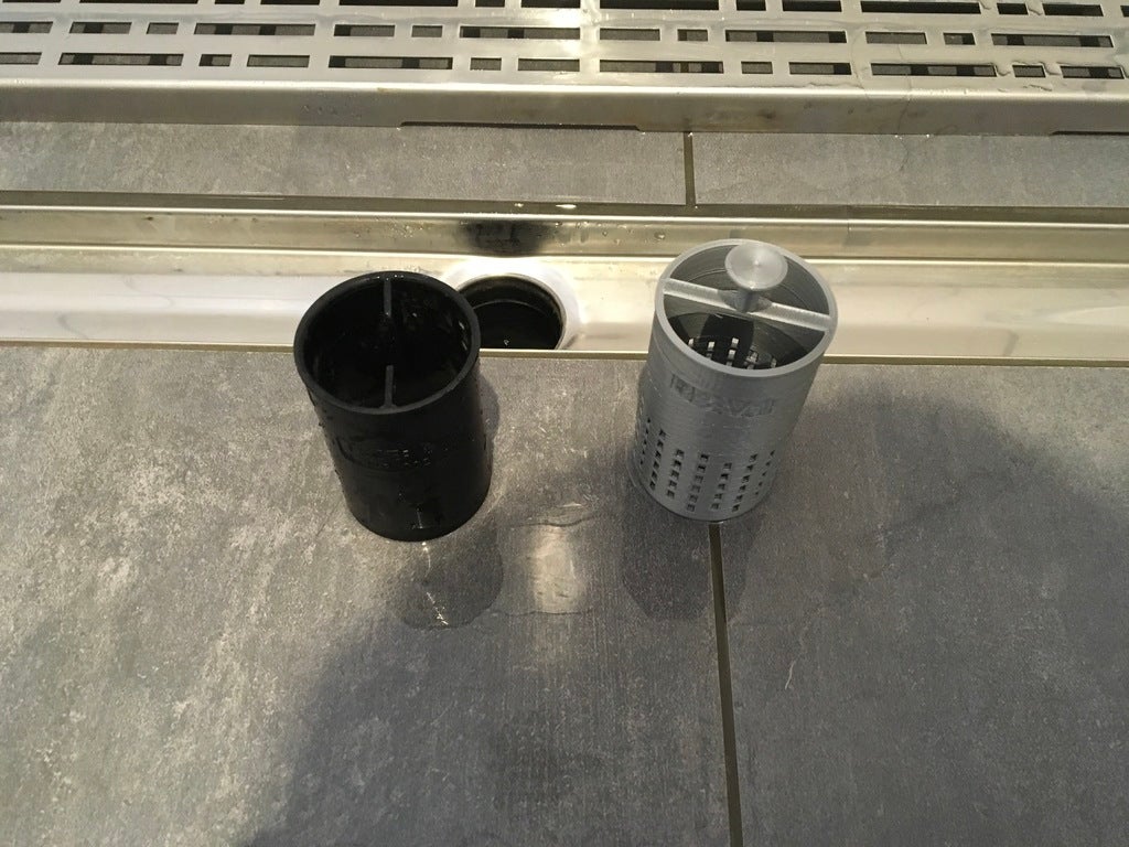 SiSi - strainer-Siphon combination for floor level shower drains (TECE Drainline)