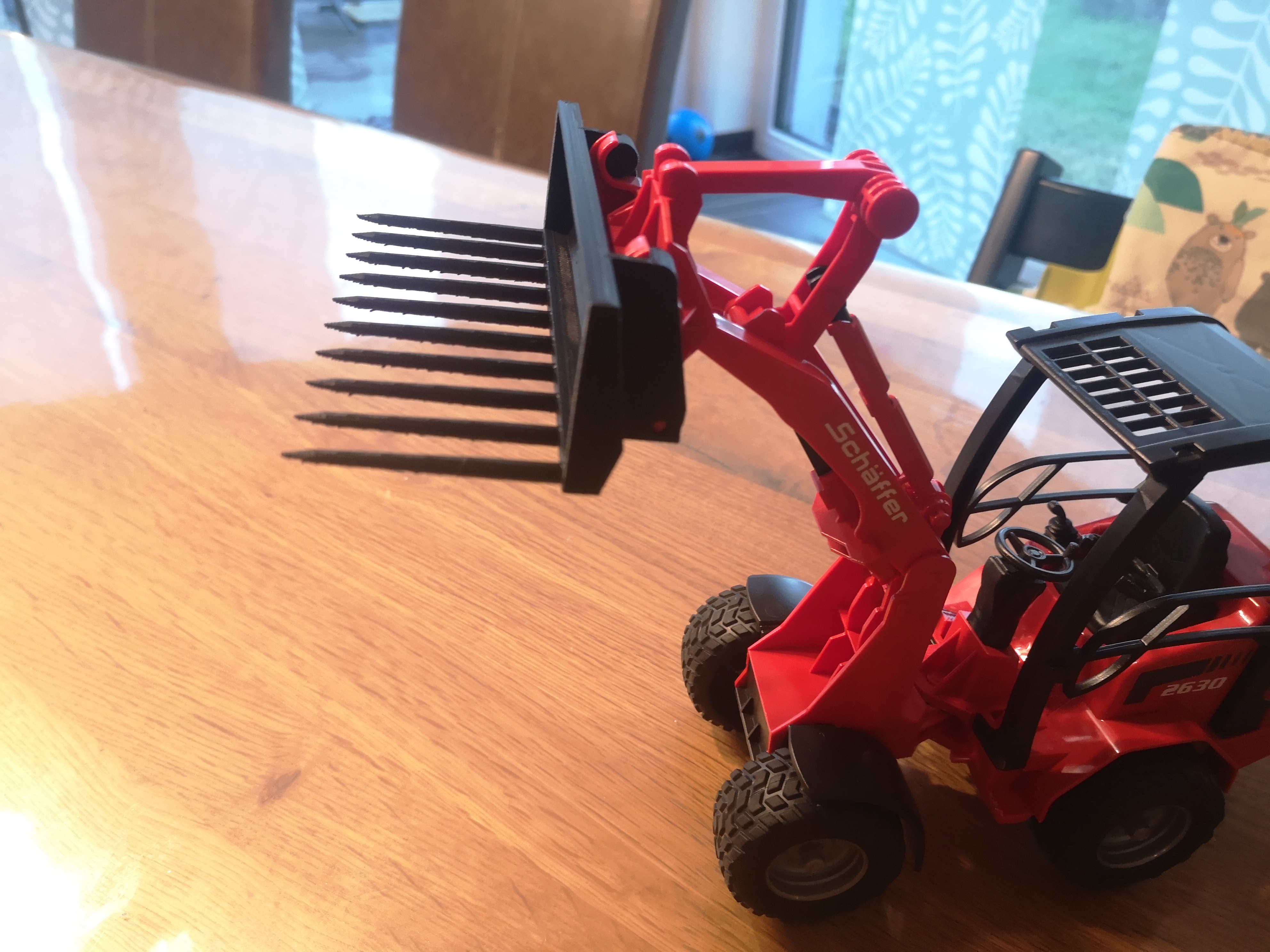 Bruder tractor pitch fork