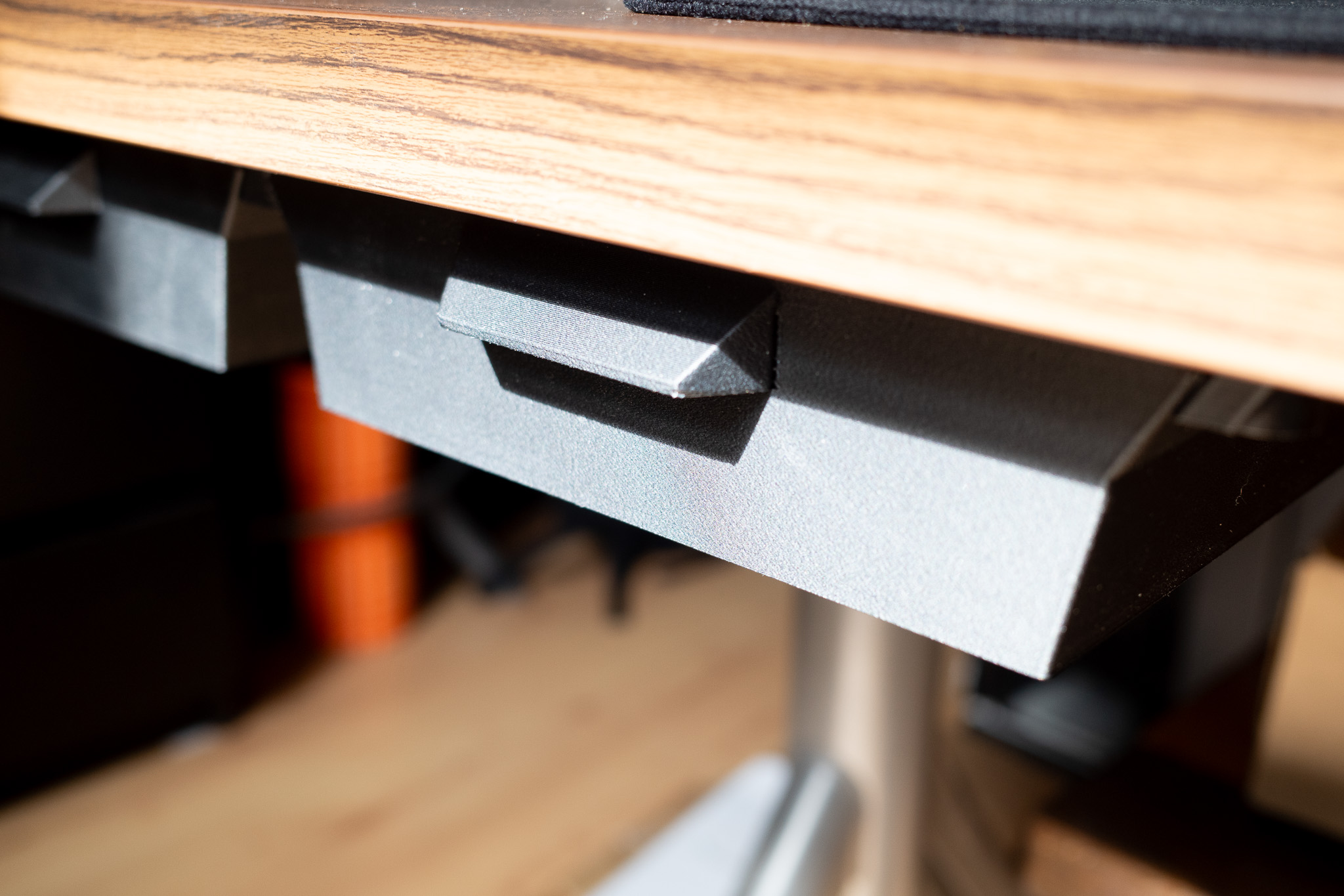 Under Desk Drawer Extended and Wider Screw Hole