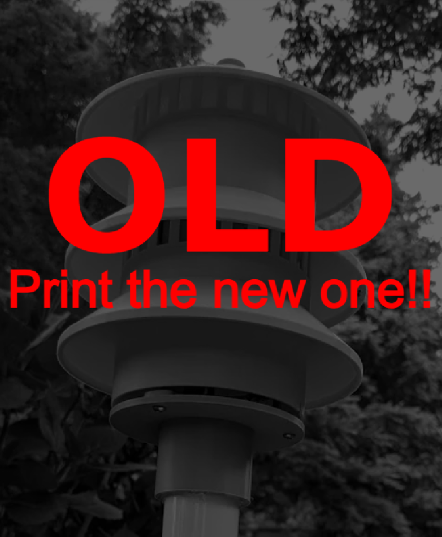 (OLD AND REALLY BAD) Mini Model 2 Siren (PLEASE PRINT THE NEW ONE)