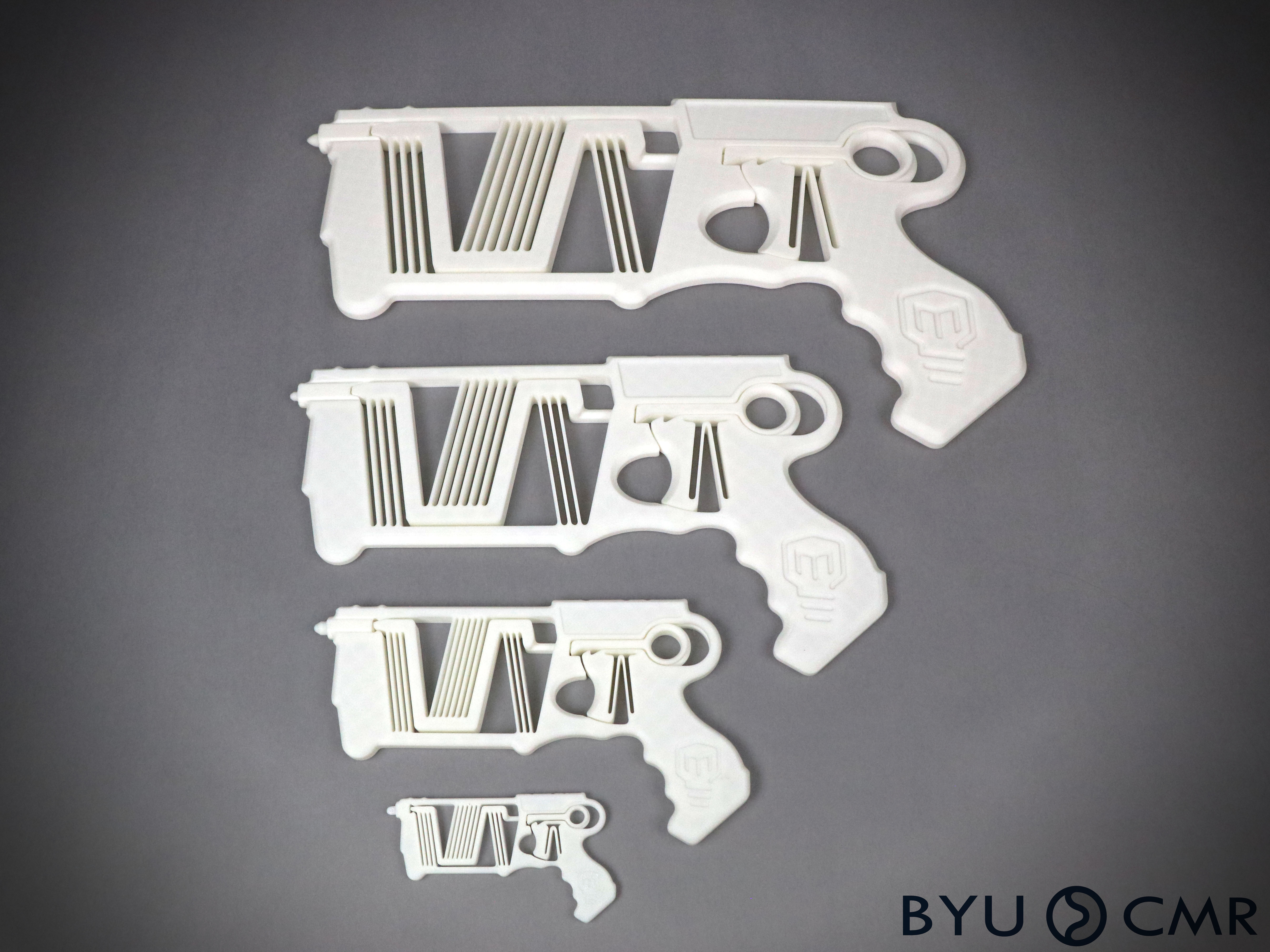 One Piece Compliant Mechanism Blaster (Mark Rober)