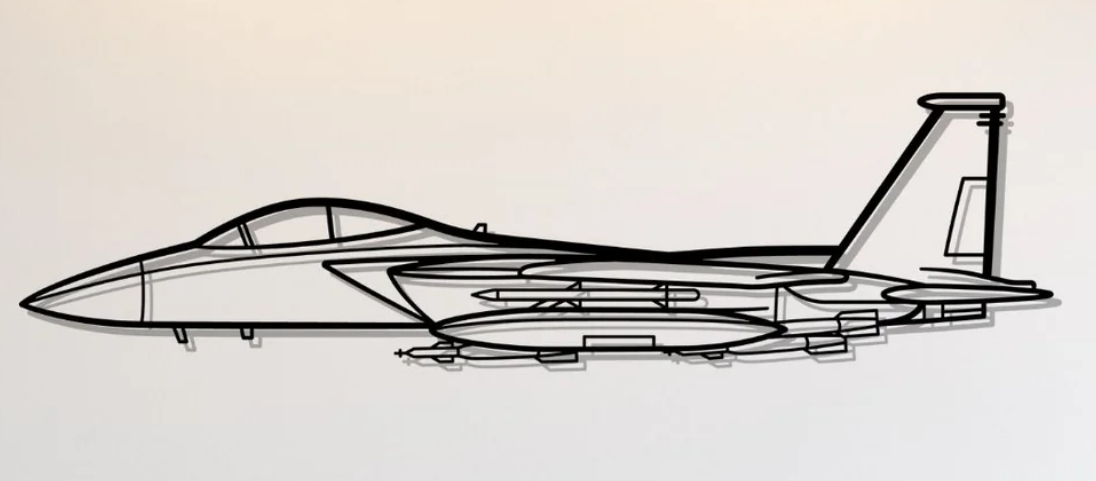 McDonnell Douglas F-15 Strike Eagle Wall Art