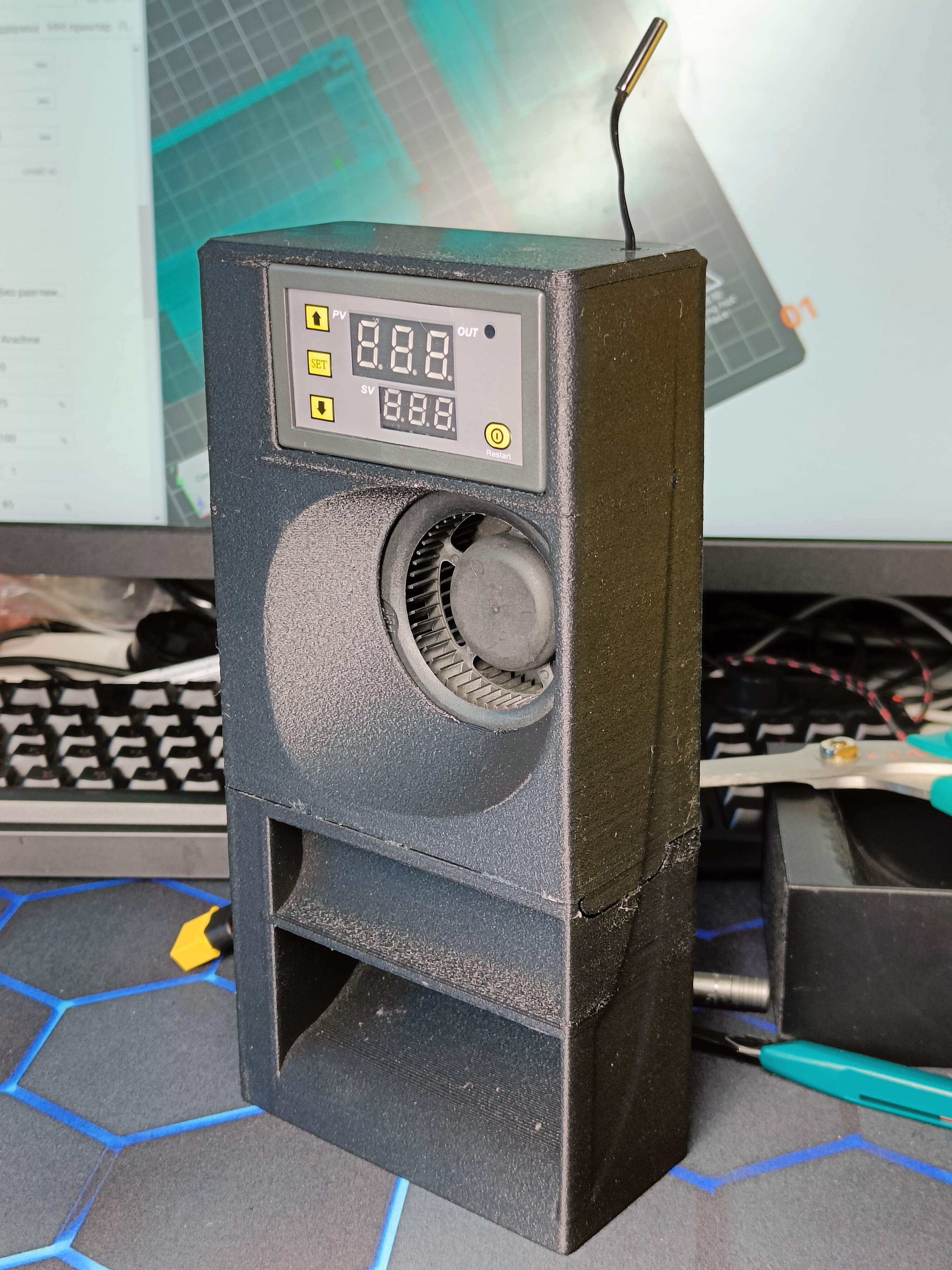 Chamber heater for FlashForge 5m