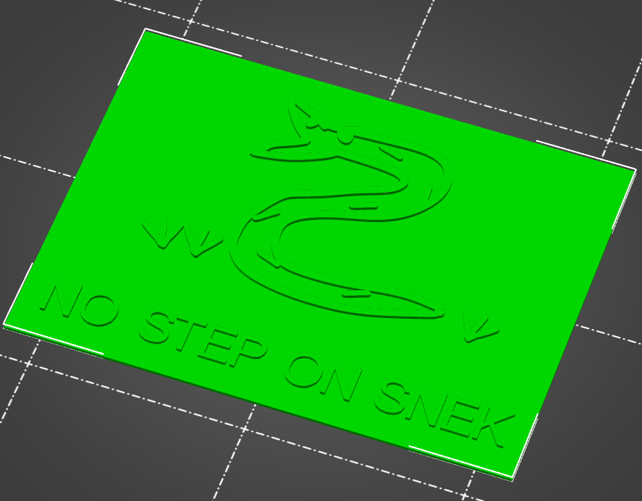 NO STEP ON SNEK