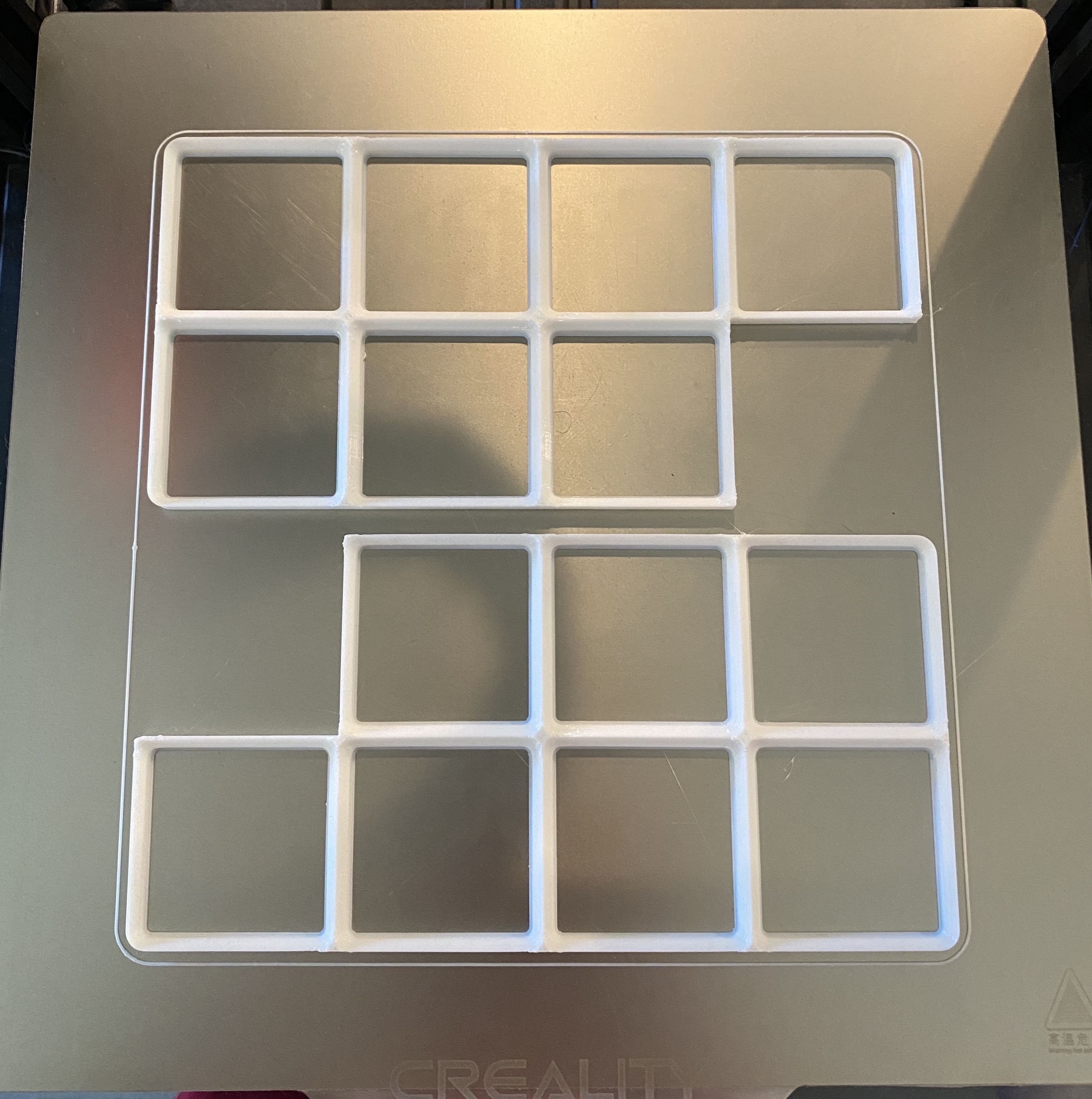 Gridfinity 2x7 base for Small Printer - Fits Ikea Alex Drawers