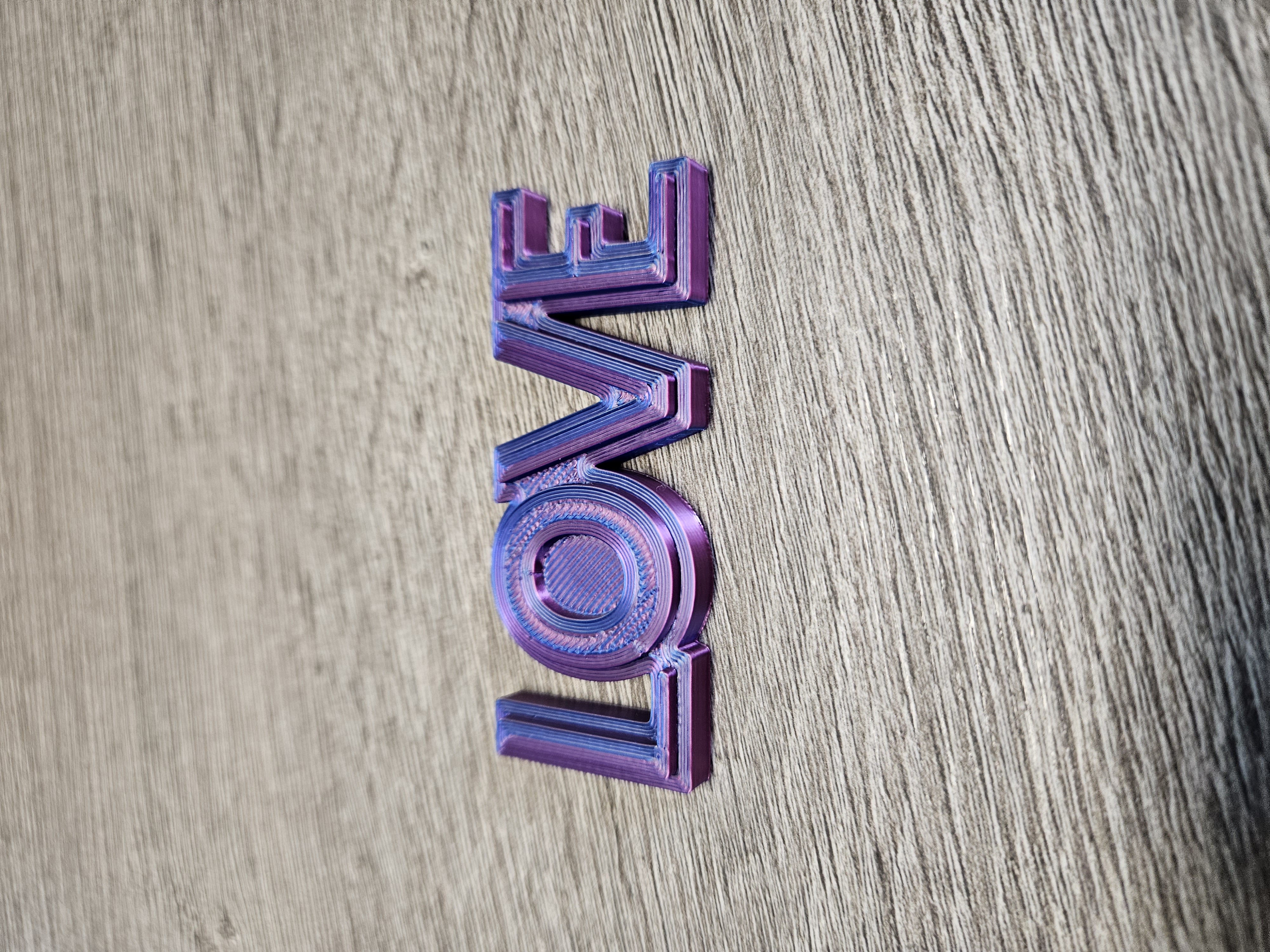 Magnet für Kühlschrank LOVE 3D-Optik