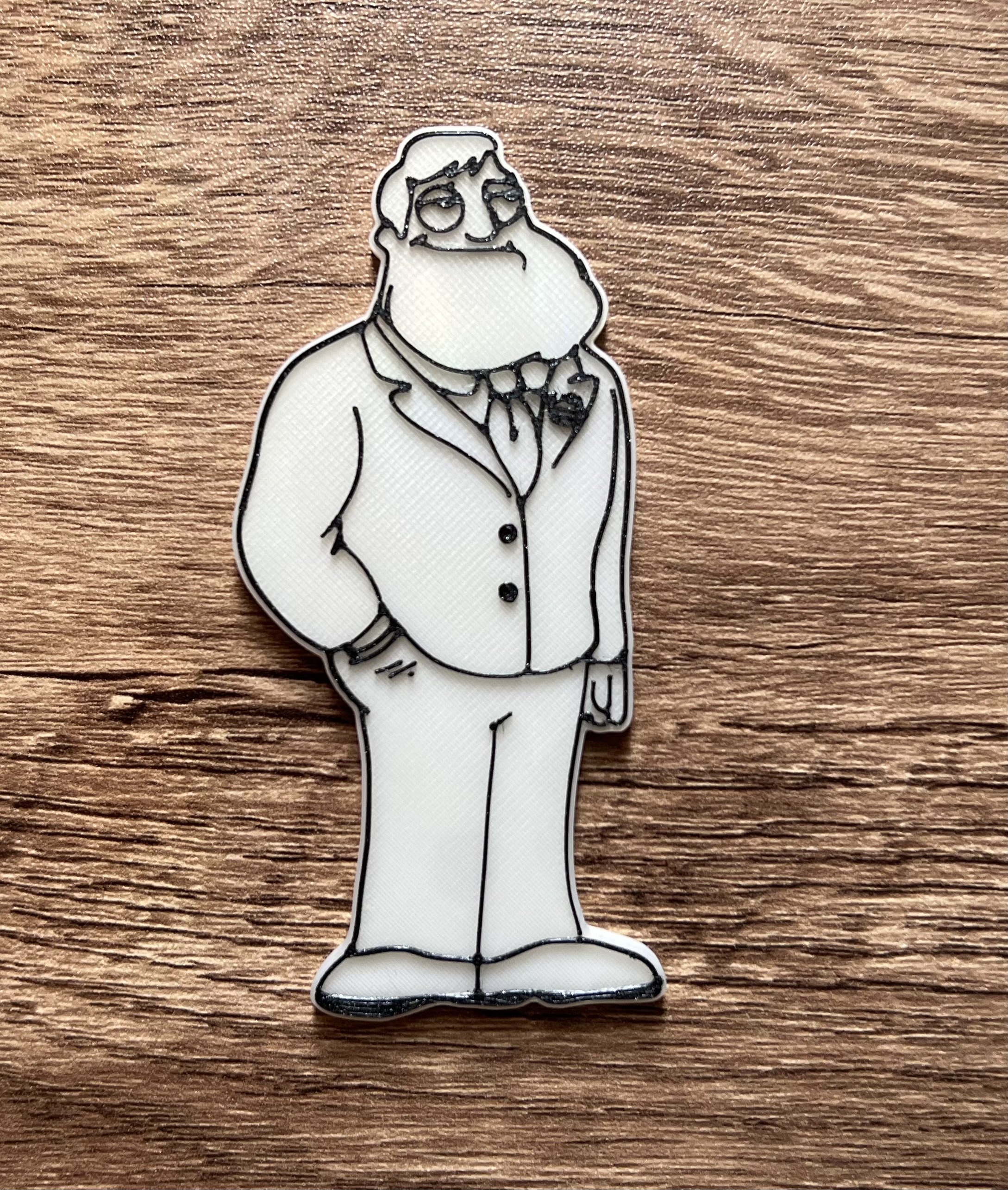 Stan American Dad magnet (8x3mm magnets)