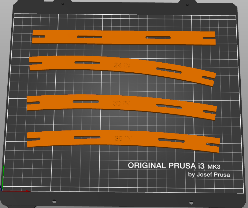HO scale trackset gauges