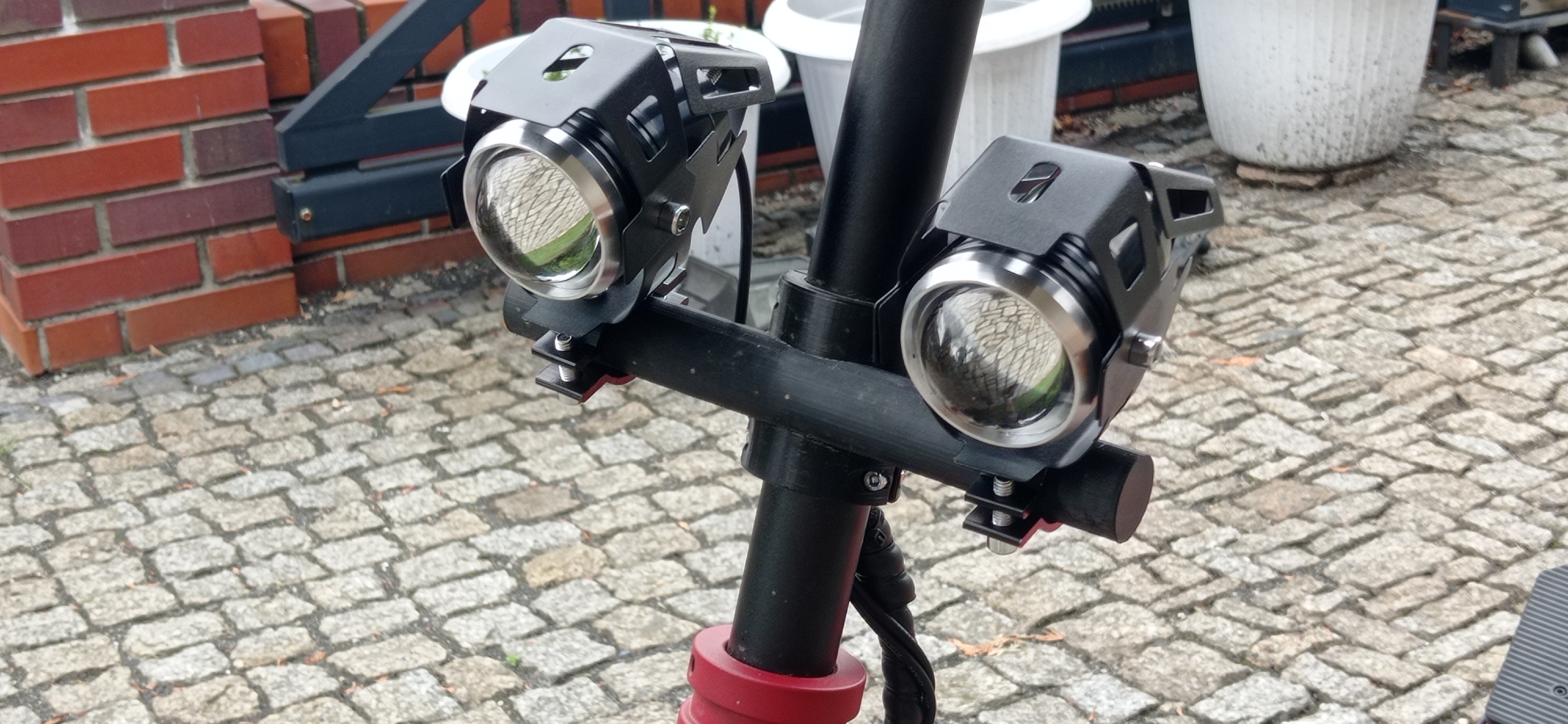 Lights handlebar for Motus Pro 10 Sport and all Zero X clones Apollo Ghost