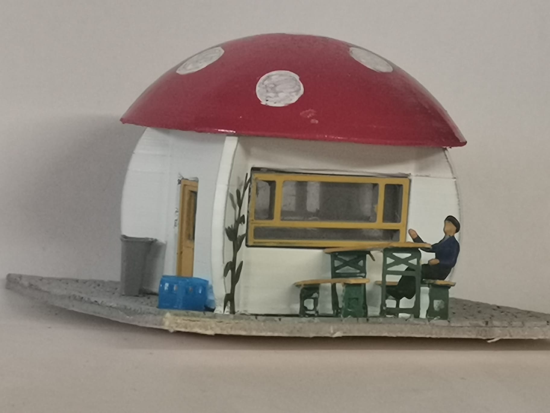Beer Table Set - Biertischgarnitur 1:32