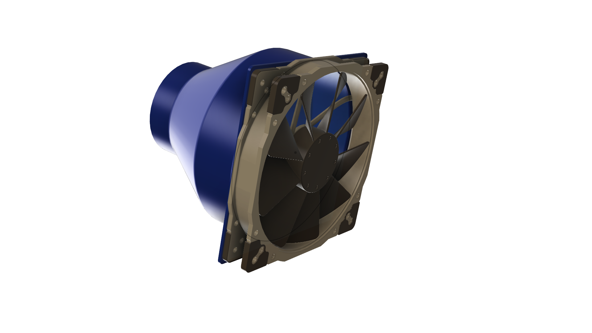Noctua 200mm Lüfter Adapter auf 100mm