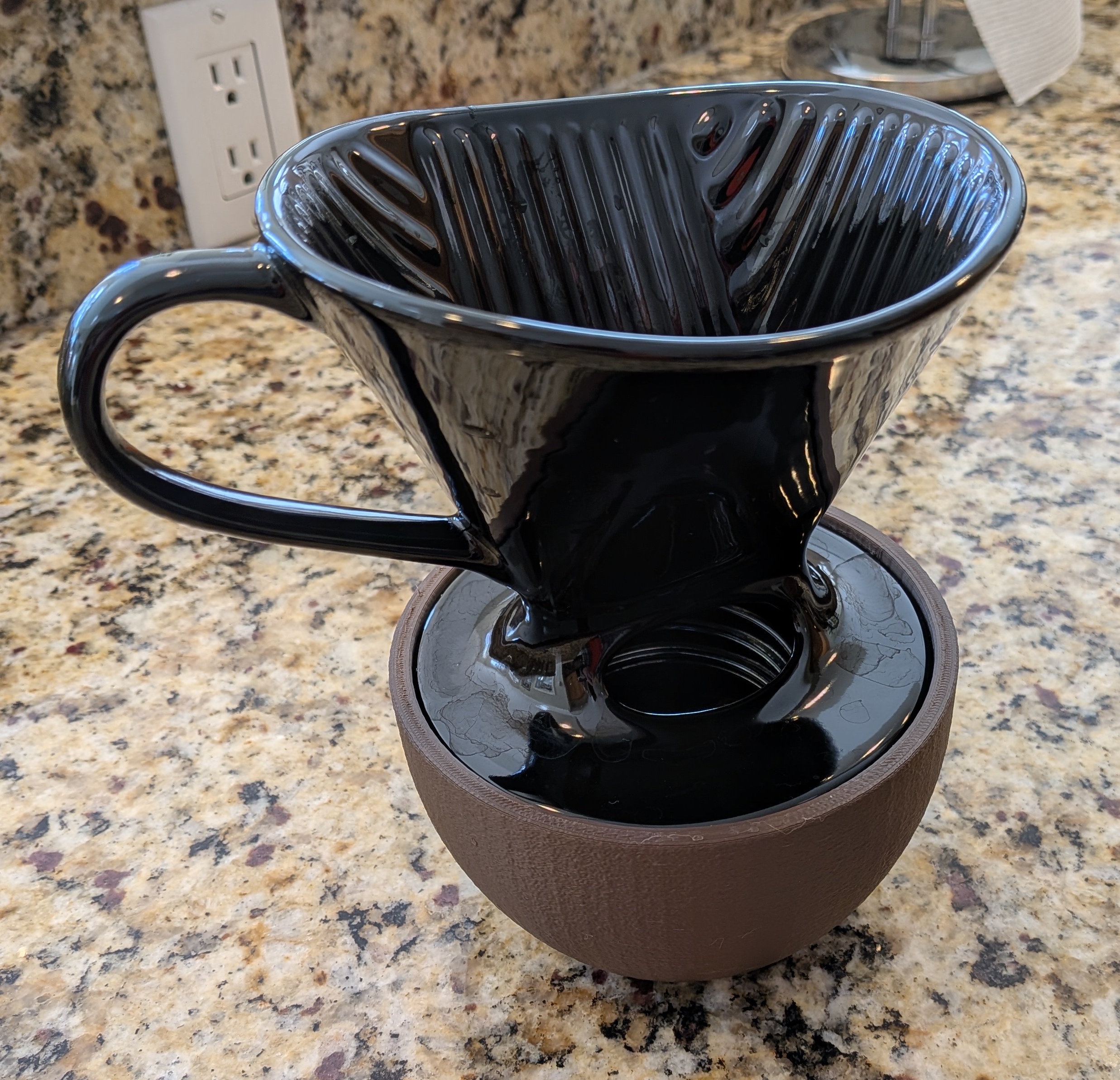 Melitta Signature Series 1-Cup Porcelain Pour-Over Coffeemaker Stand