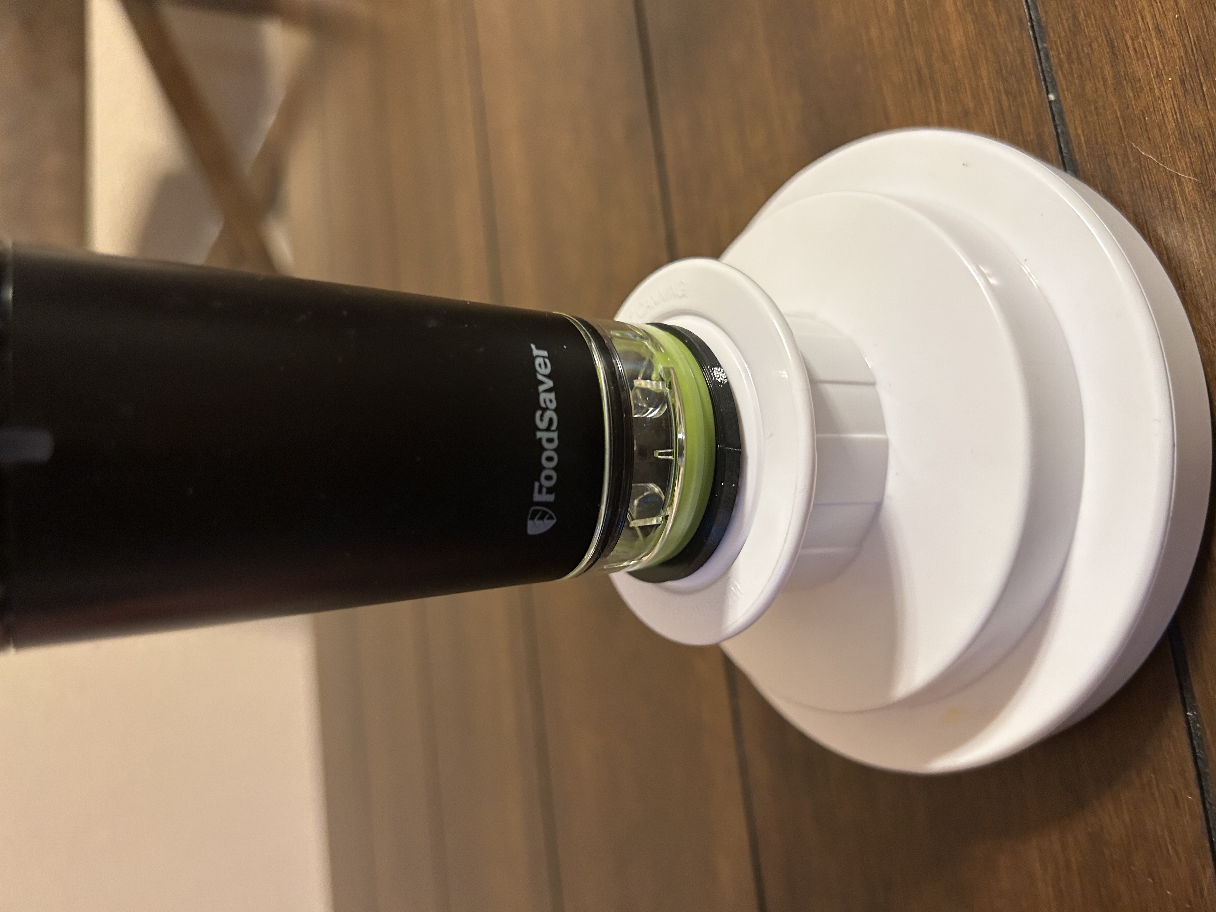 Food Saver Mason Jar Lid Adapter