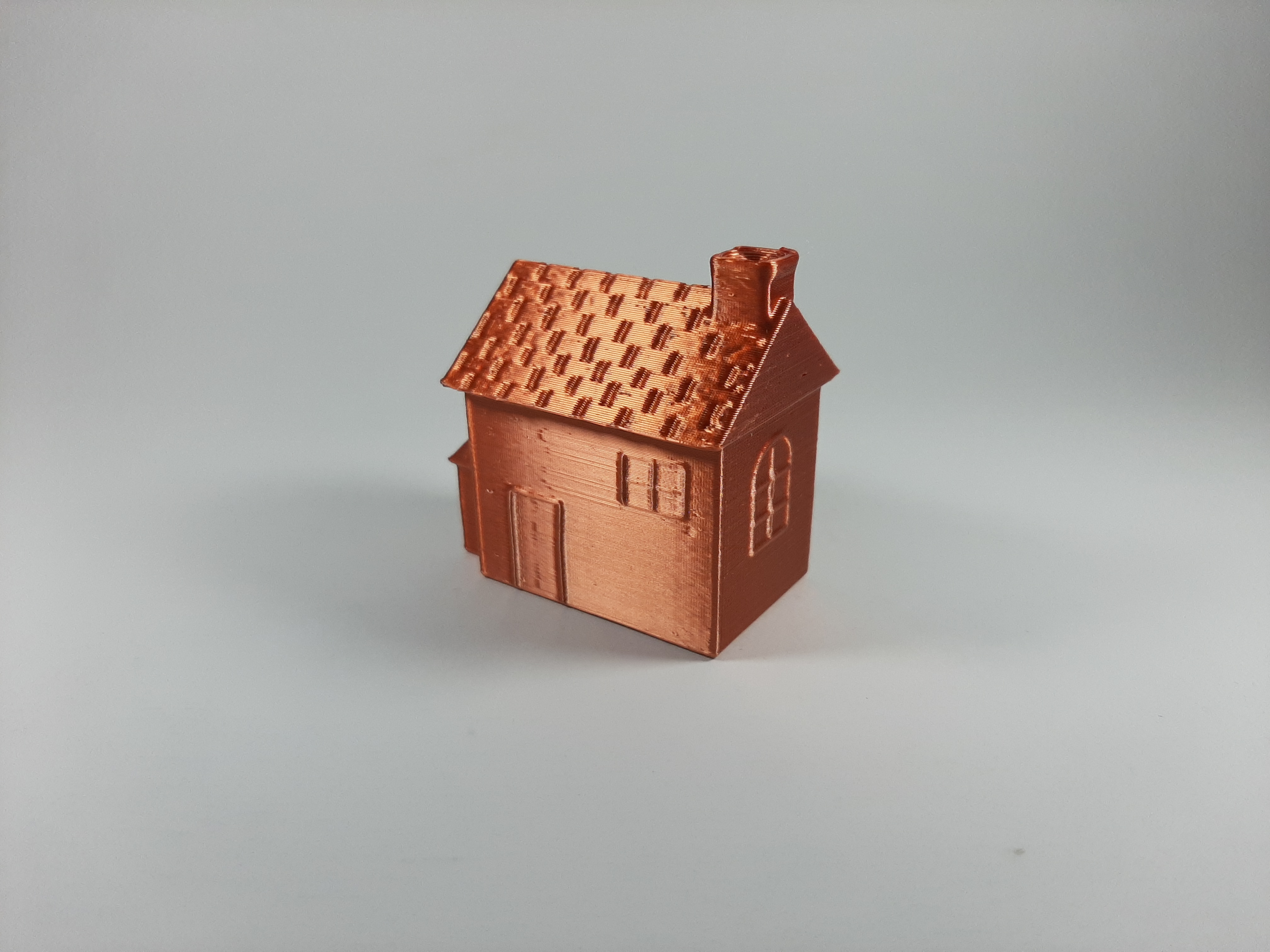Miniature Double-Roofed House