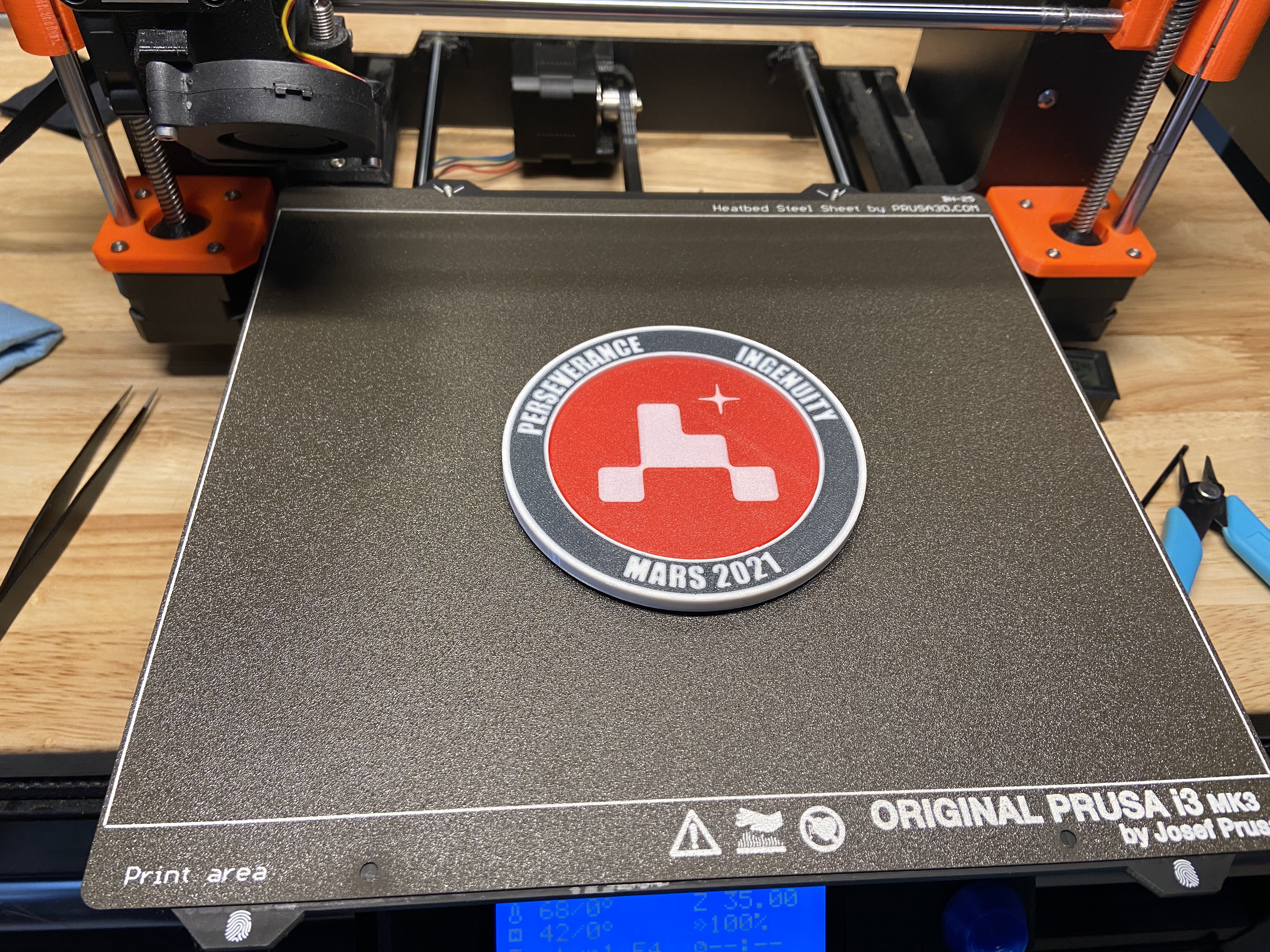 NASA Perseverance Rover Coaster