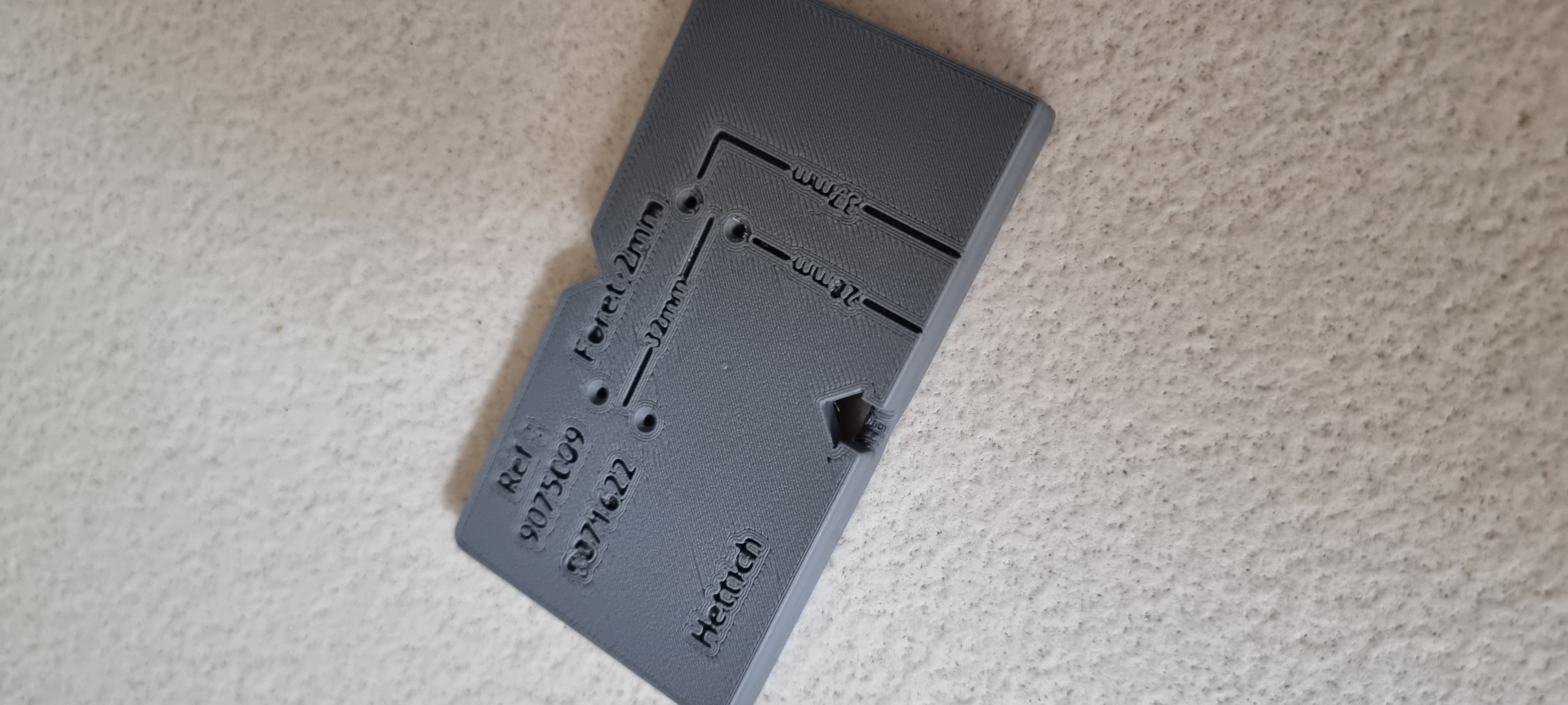 Gabarit Embase 28mm/37mm Hettich