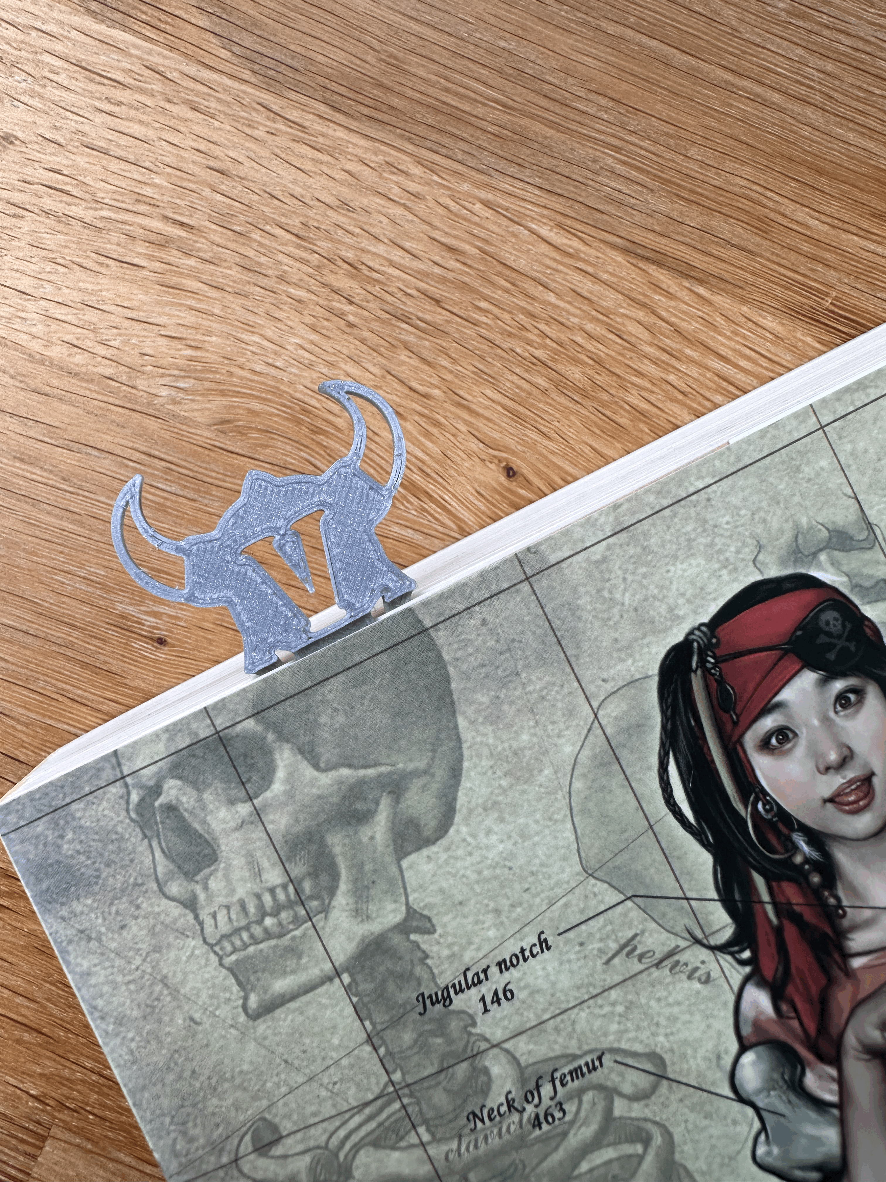 Viking bookmark / Marcapáginas Vikingo