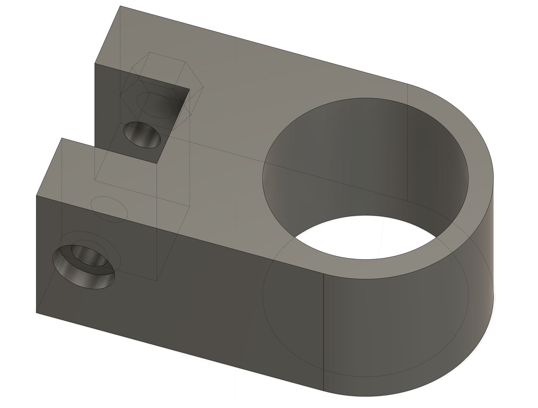 Pipe mount to add board carrier to wagon (kite, surf board)