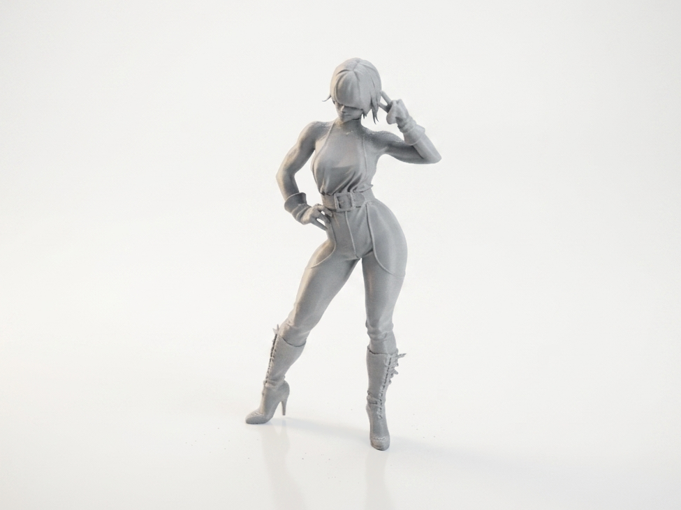 Cool Bodysuit Lady Figurine Female Figure 3D Printable
