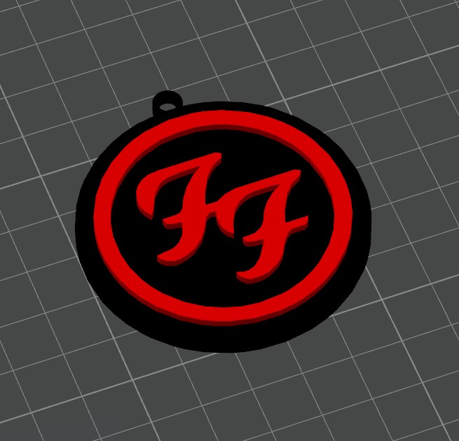 Foo Fighters Keychain